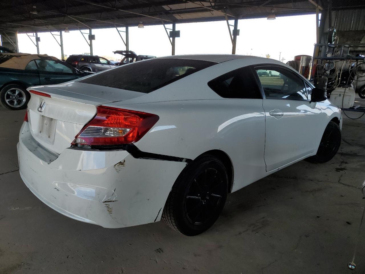 2012 Honda Civic VIN 2HGFG3B84CH536557 Copart auction photo, rear end damage thumbnail 3