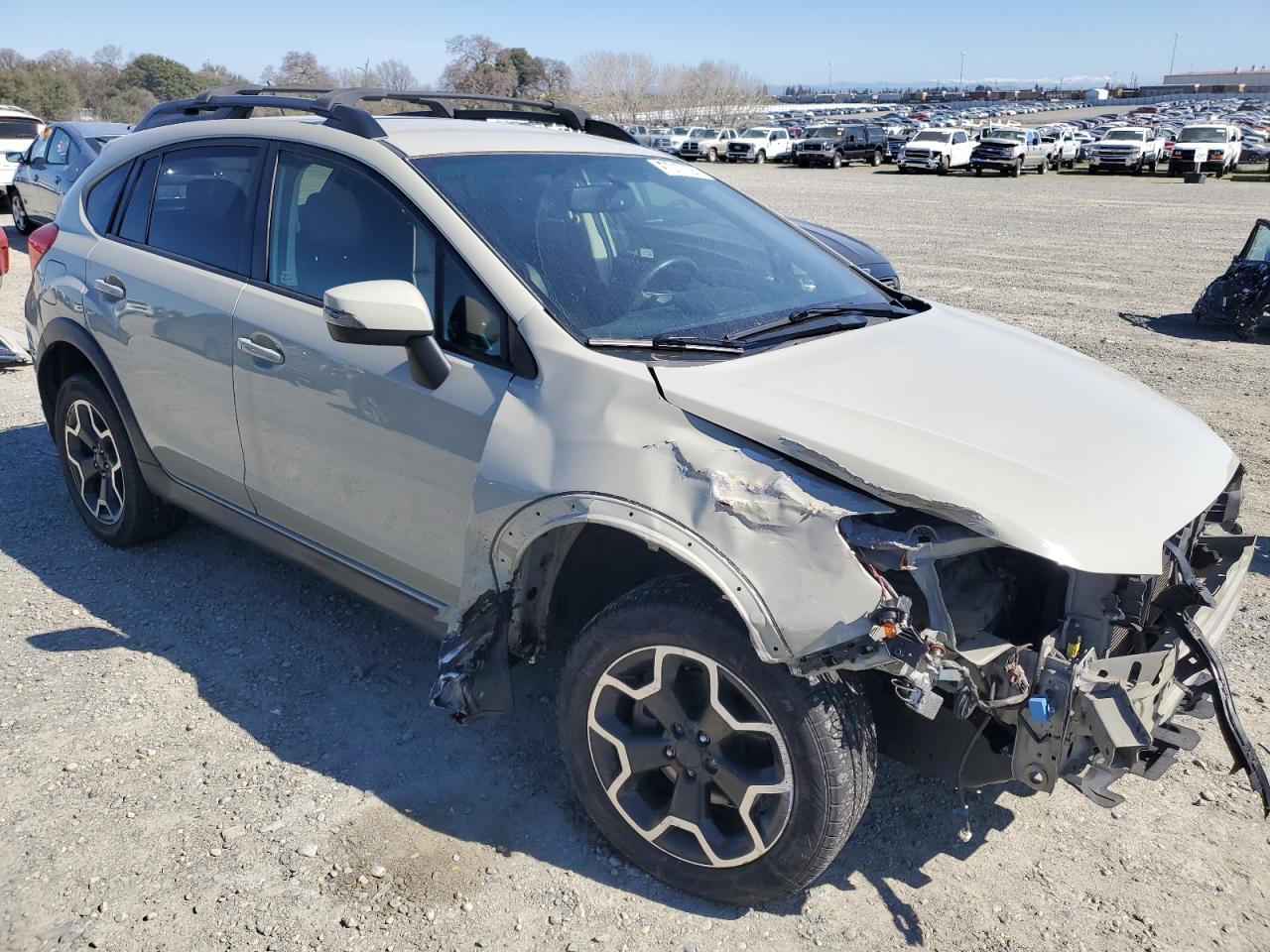 2015 Subaru XV VIN JF2GPAMC6F8328216 Copart auction photo, front end damage thumbnail 4