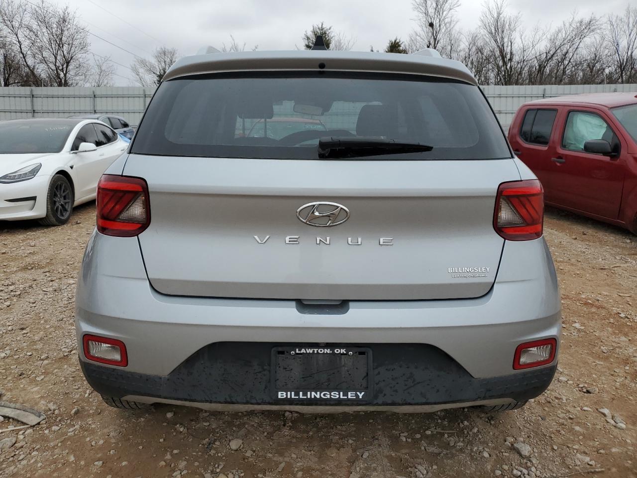 2022 Hyundai Venue VIN KMHRC8A32NU166411 Copart auction photo, front end / side damage thumbnail 6