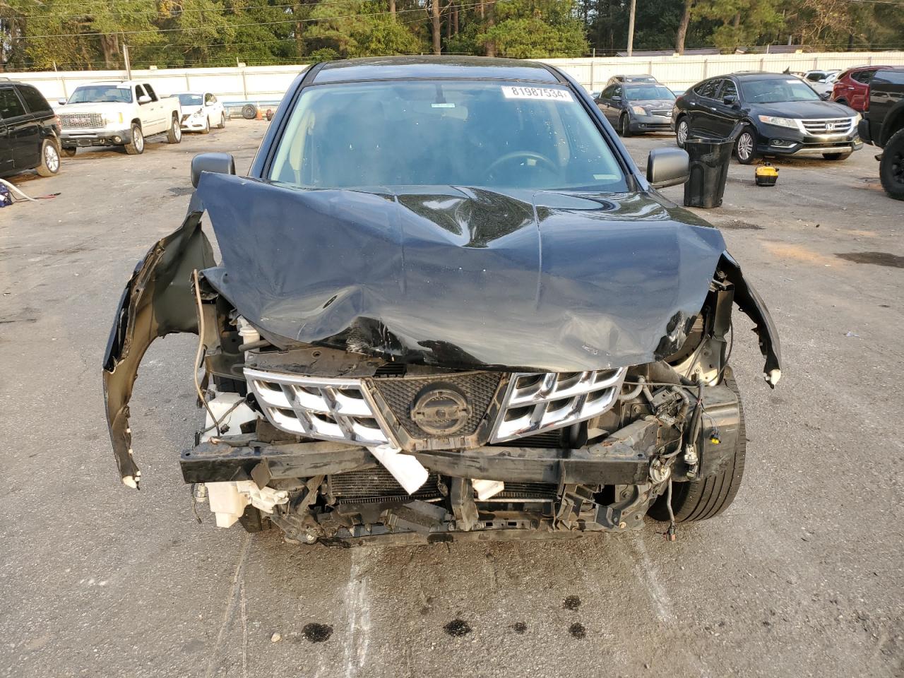 2012 Nissan Rogue VIN JN8AS5MT9CW277039 Copart auction photo, front end damage thumbnail 5