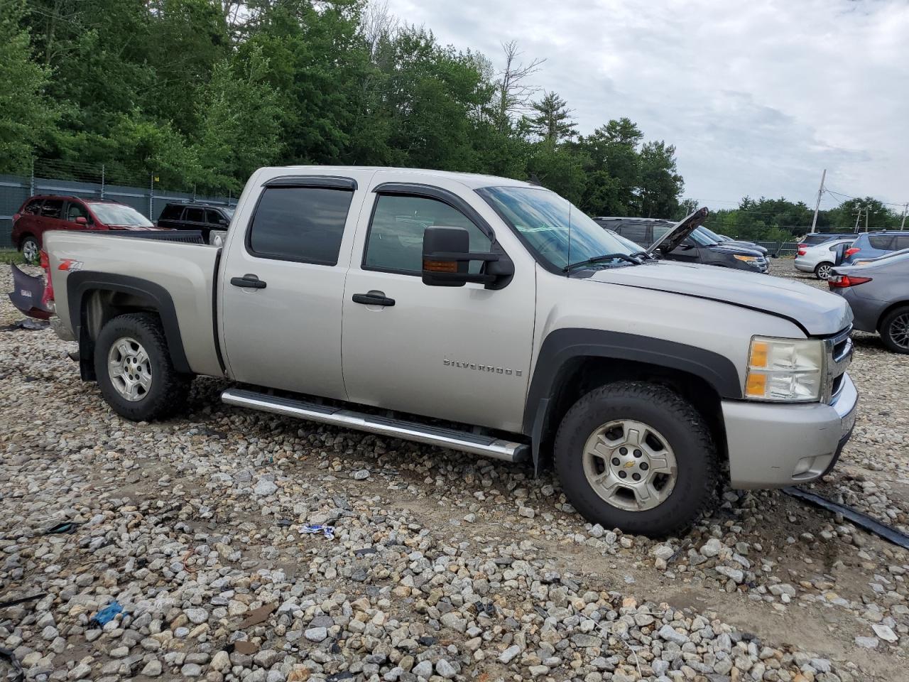 2008 Chevrolet Silverado VIN 2GCEK13MX81120747 Copart auction photo, rear end damage thumbnail 4