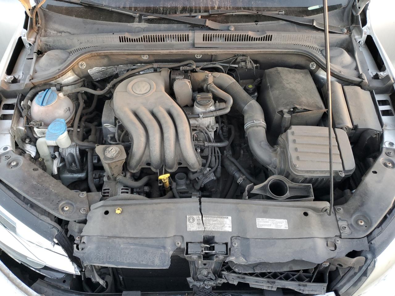 2014 Volkswagen Jetta VIN 3VW2K7AJ6EM313445 Copart auction photo, all over damage thumbnail 11