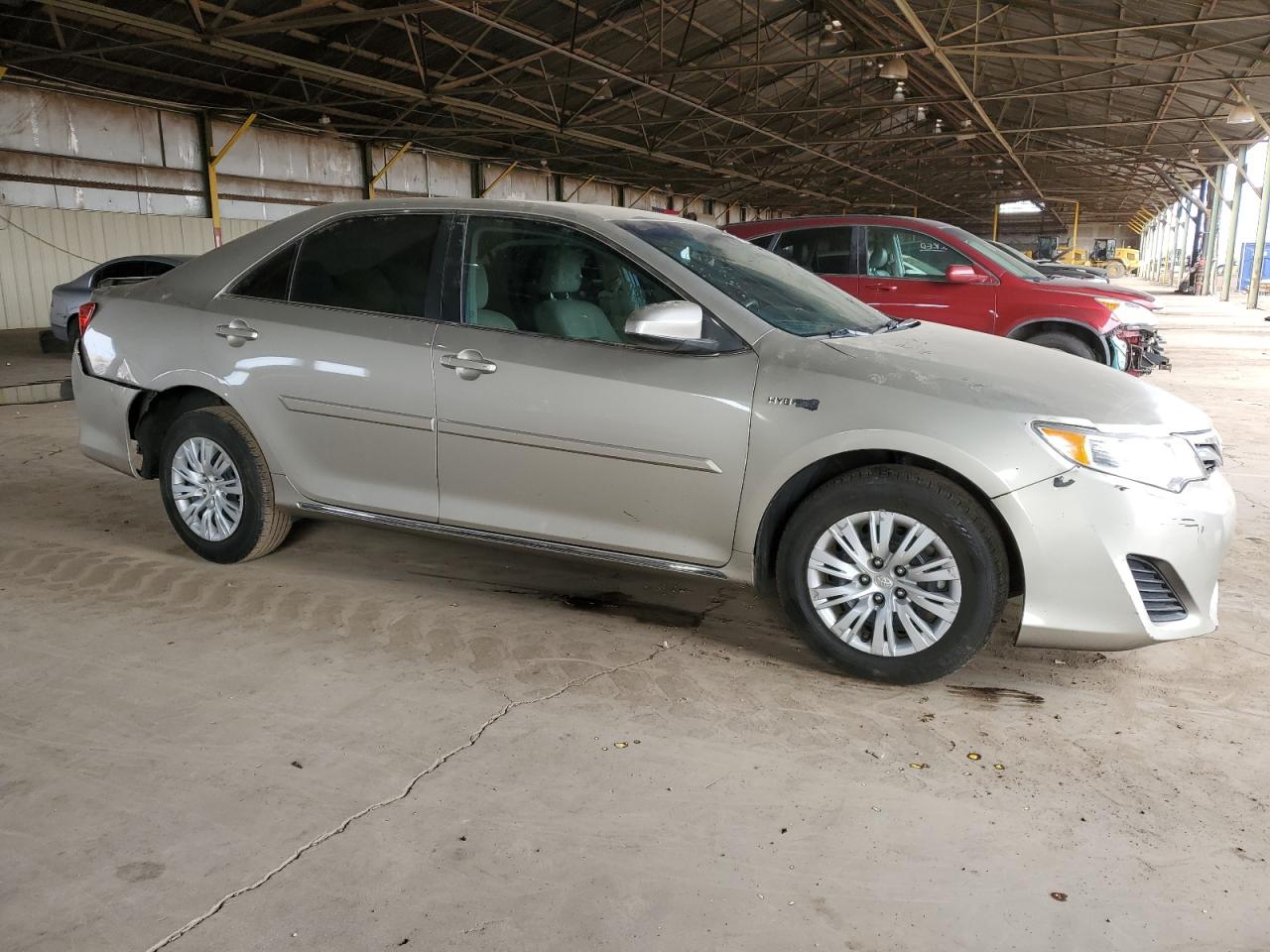 2013 Toyota Camry VIN 4T1BD1FK8DU094165 Copart auction photo, rear end / side damage thumbnail 4