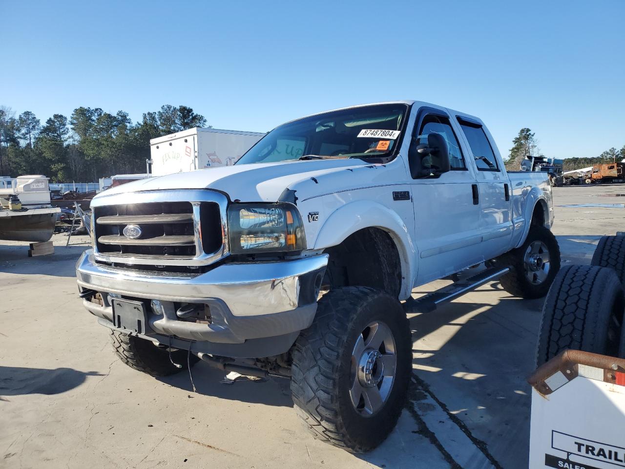 2003 Ford F250 VIN 1FTNW21S83EB99080