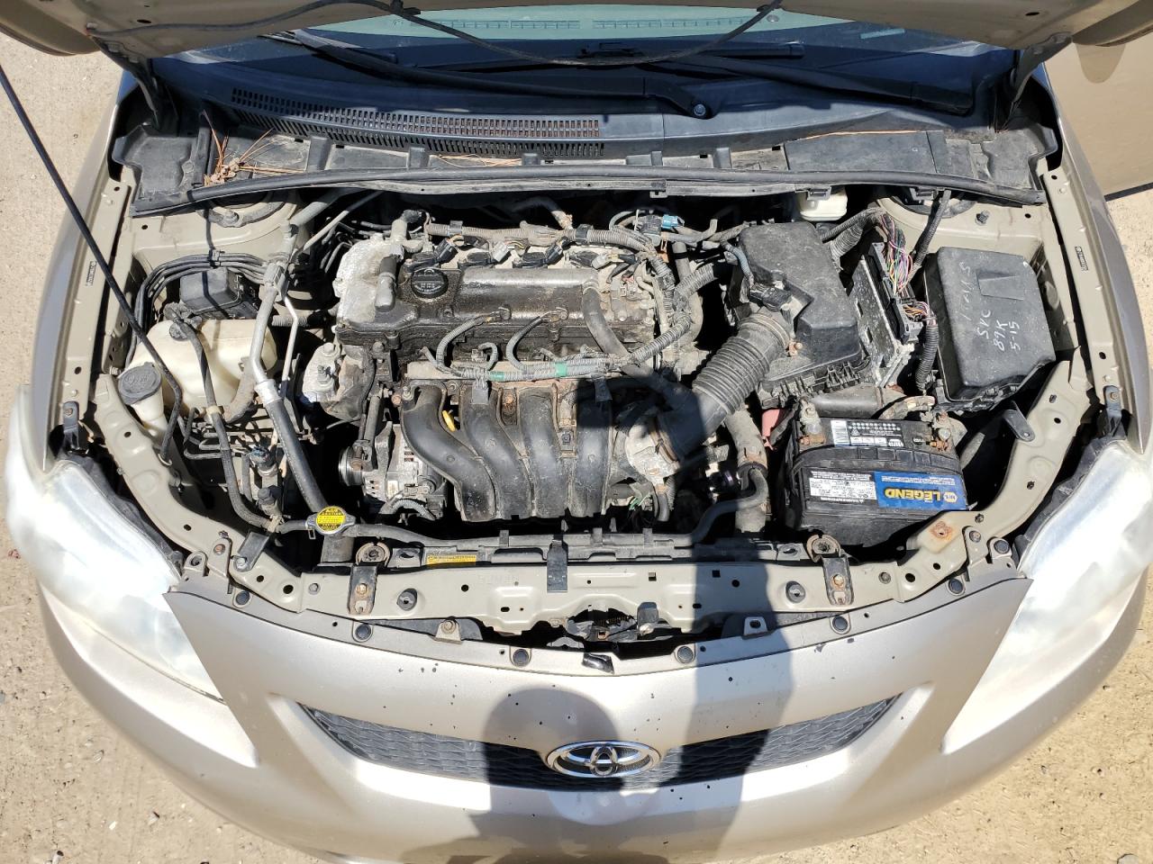 2009 Toyota Corolla VIN 2T1BU40E09C025046 Copart auction photo, rear end / front end damage thumbnail 11