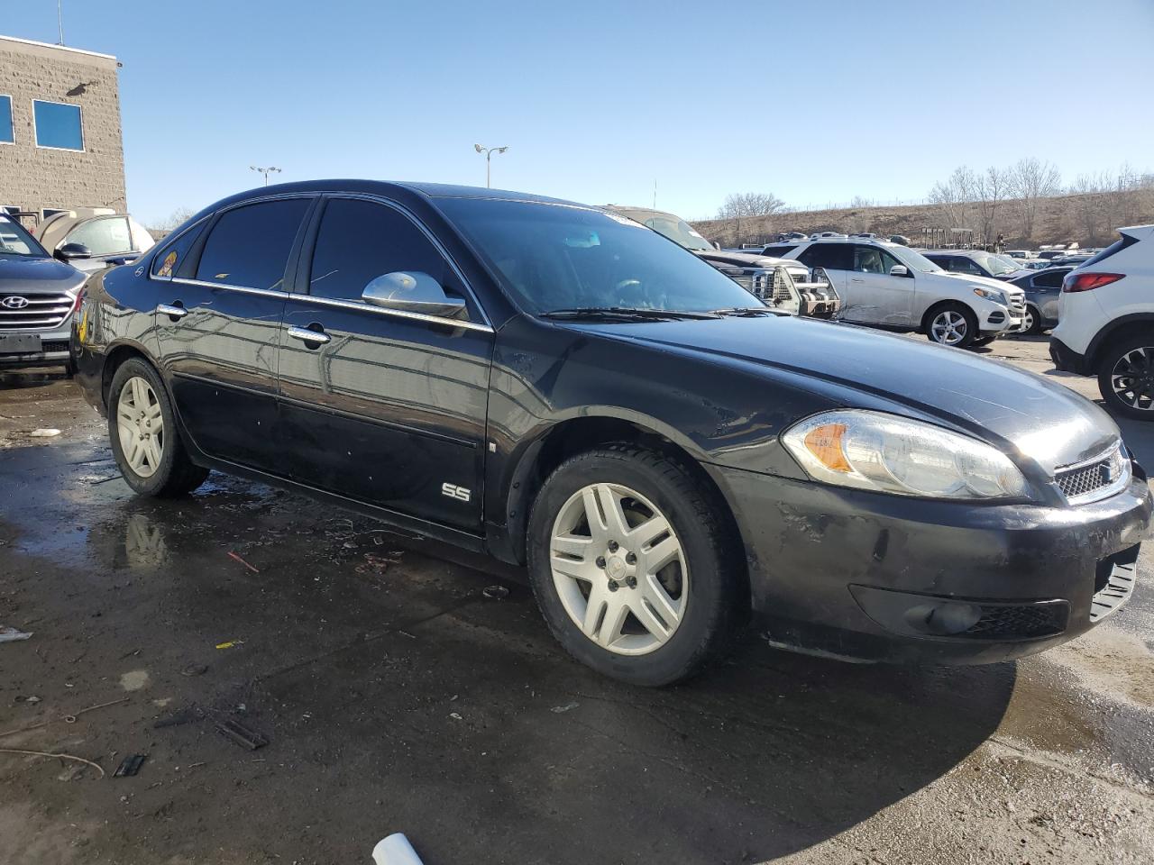 2006 Chevrolet Impala VIN 2G1WD58CX69268362 Copart auction photo, front end / side damage thumbnail 4