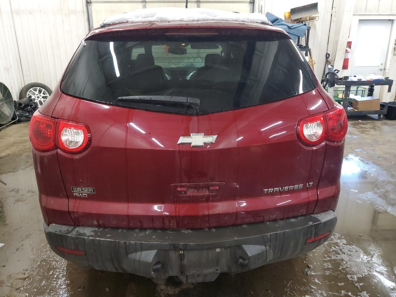 2010 Chevrolet Traverse VIN 1GNLVGED6AJ207773 Copart auction photo, front end / side damage thumbnail 6