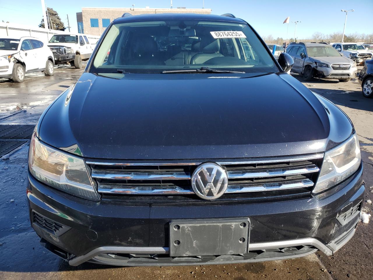 2019 Volkswagen Tiguan VIN 3VV2B7AX4KM055219 Copart auction photo, side damage thumbnail 5