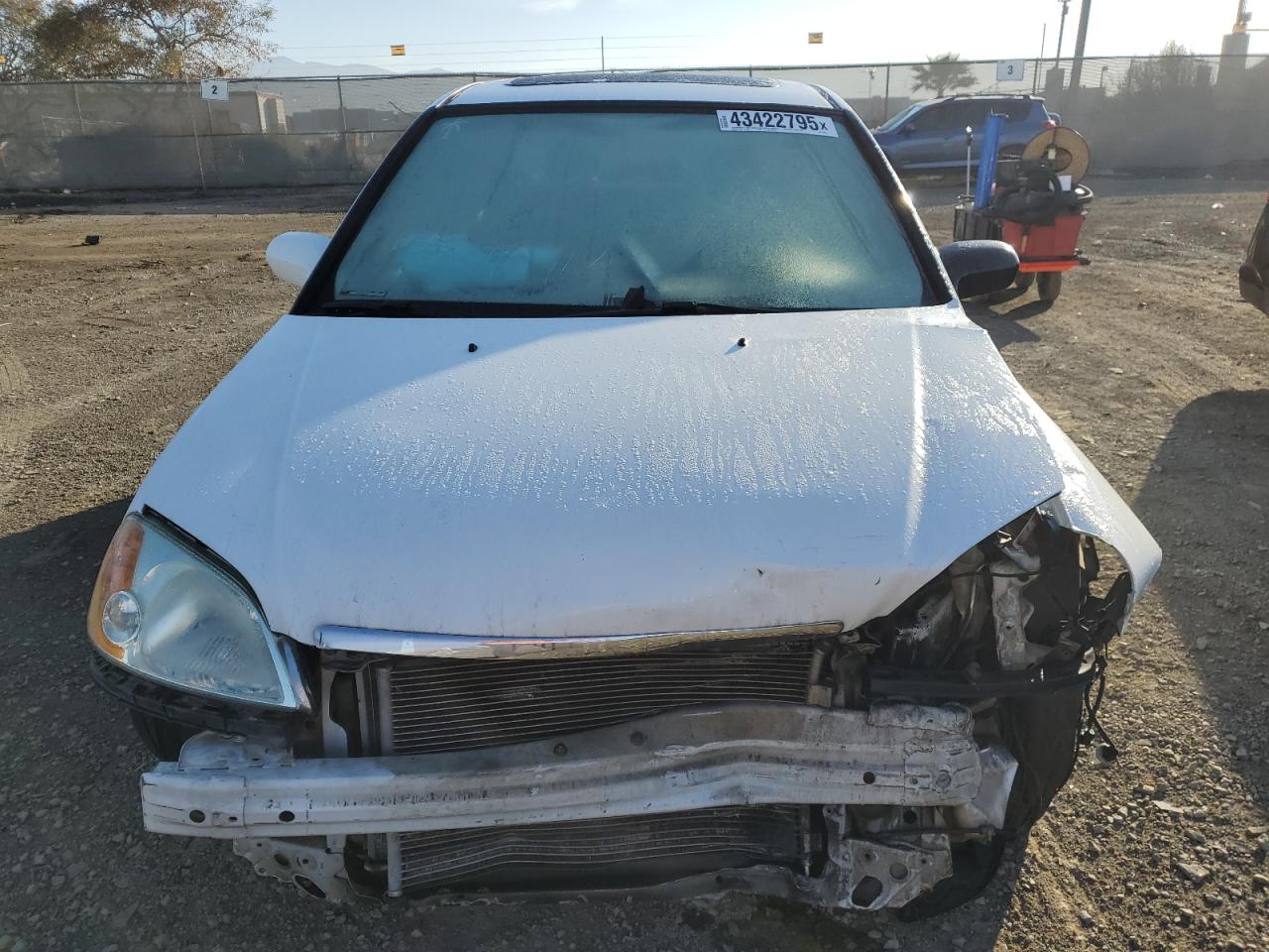 2003 Honda Civic VIN JHMES26773S000889 Copart auction photo, front end damage thumbnail 5