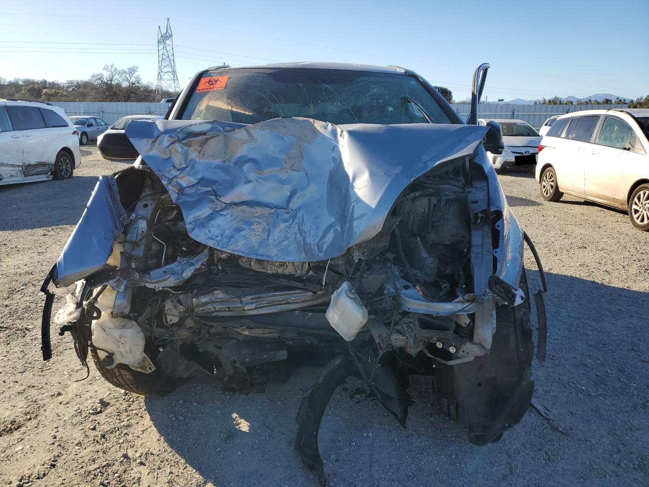 2011 Honda CR-V VIN 5J6RE3H42BL027956 Copart auction photo, front end / side damage thumbnail 5