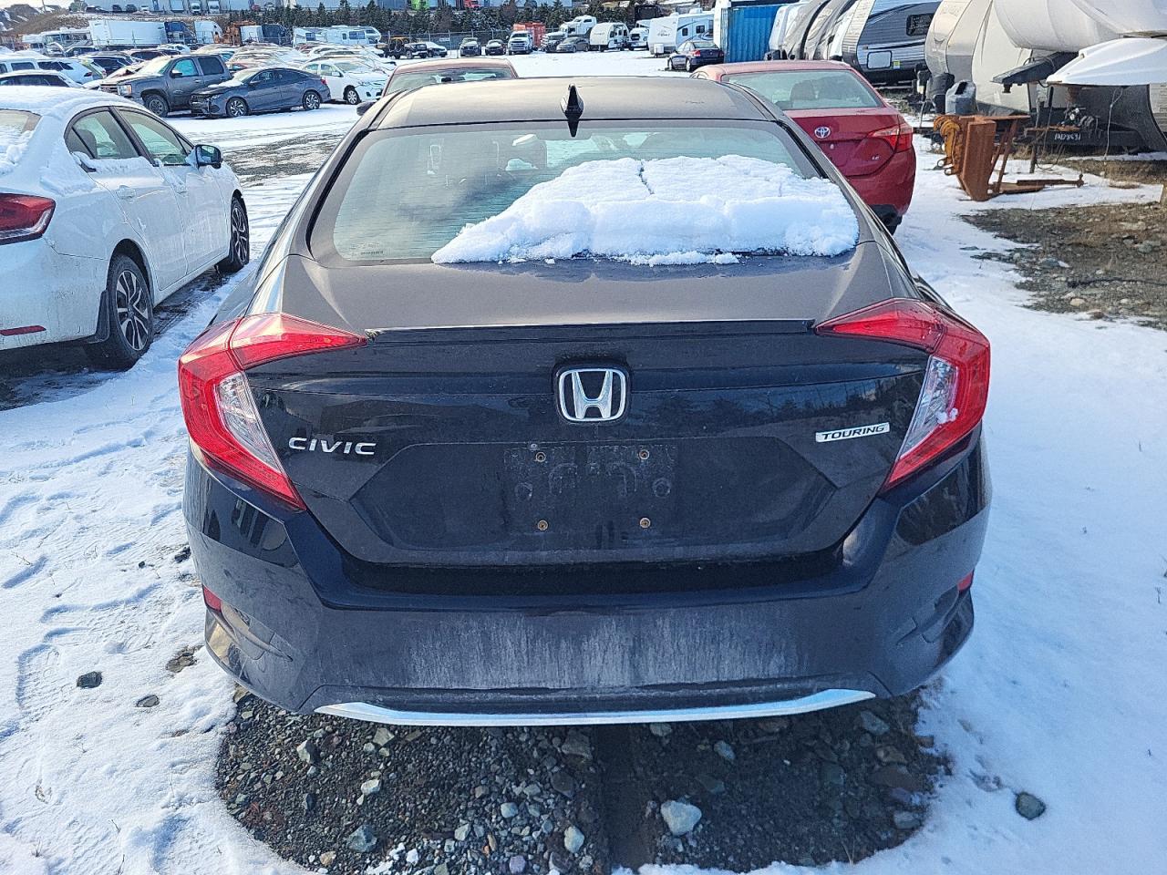 2020 Honda Civic VIN 2HGFC1F93LH105422 Copart auction photo, side / all over damage thumbnail 6