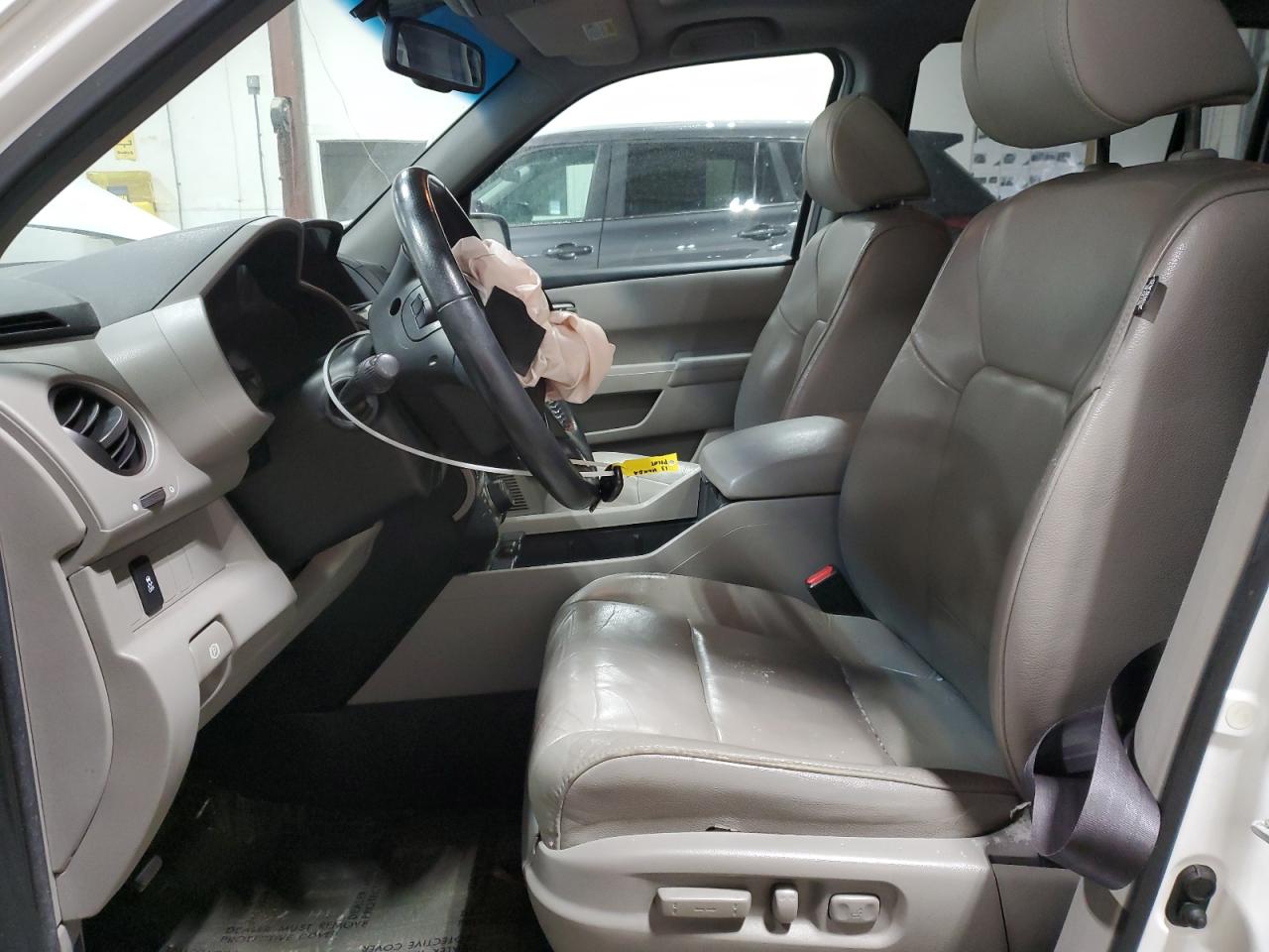 2013 Honda Pilot VIN 5FNYF4H63DB047497 Copart auction photo, front end / side damage thumbnail 7