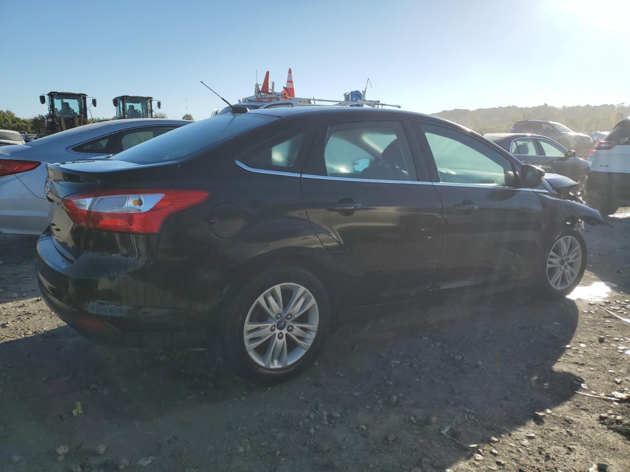 2012 Ford Focus VIN 1FAHP3H29CL291192 Copart auction photo, front end damage thumbnail 3