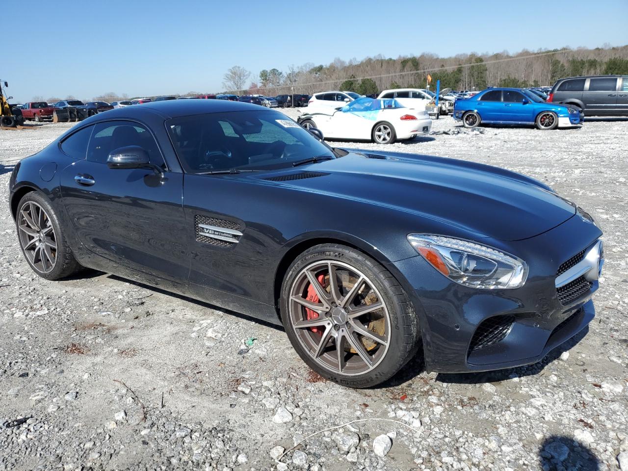 2016 Mercedes-Benz AMG GT VIN WDDYJAJA9GA000232 Copart auction photo, rear end damage thumbnail 4