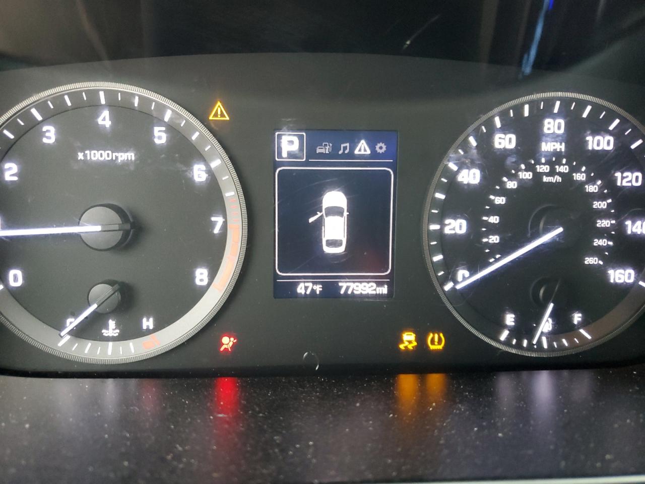 2016 Hyundai Sonata VIN 5NPE24AF8GH341377 Copart auction photo, side damage thumbnail 9