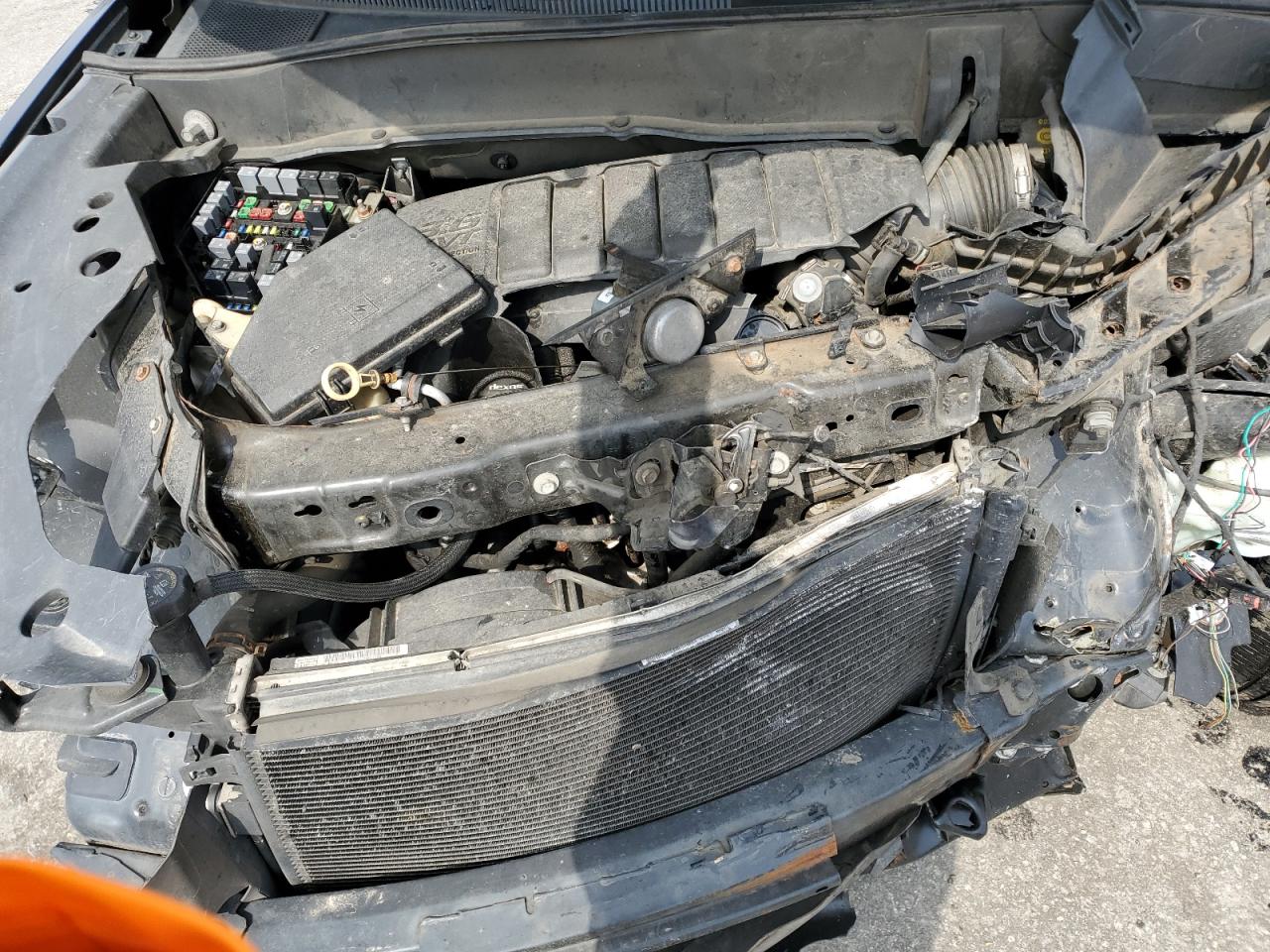 2014 GMC Acadia VIN 1GKKVRKD4EJ136572 Copart auction photo, all over damage thumbnail 13