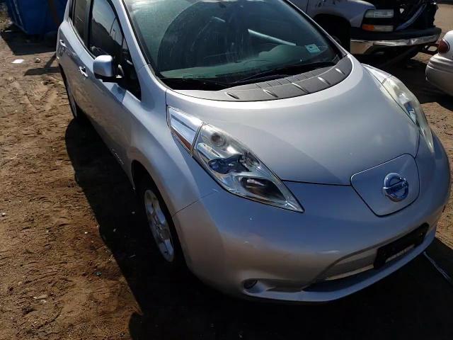 2014 Nissan Leaf VIN 1N4AZ0CP2EC334173 Copart auction photo, side / rear end damage thumbnail 11