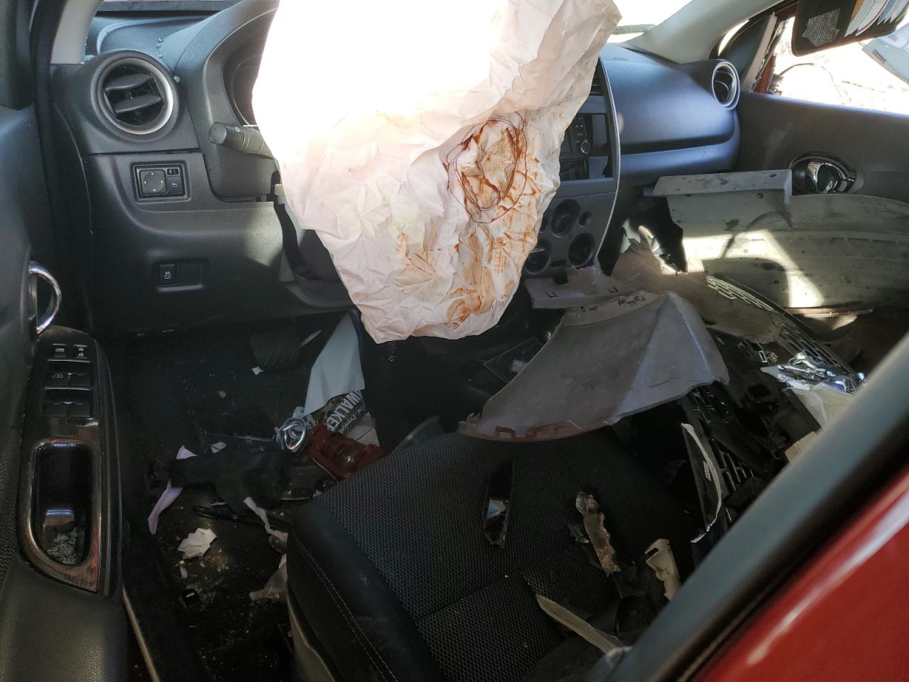 2016 Nissan Versa VIN 3N1CN7AP8GL890914 Copart auction photo, all over damage thumbnail 8