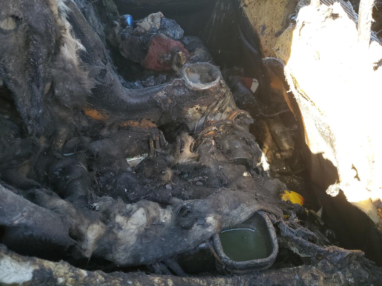 2013 Dodge Journey VIN 3C4PDCBG2DT581492 Copart auction photo, burn damage thumbnail 10