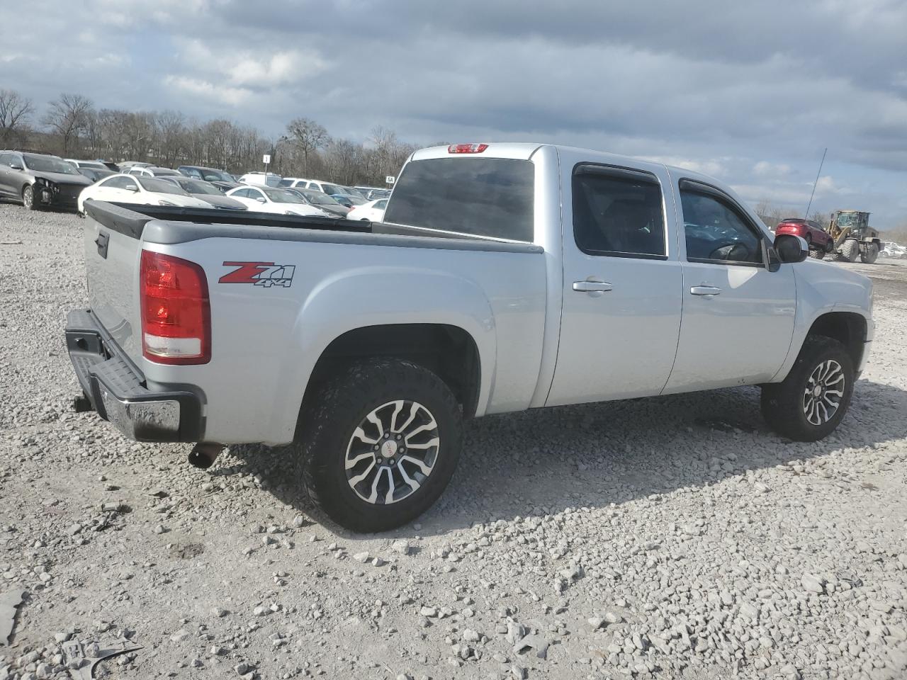 2012 GMC Sierra VIN 3GTP2VE77CG298266 Copart auction photo, side damage thumbnail 3