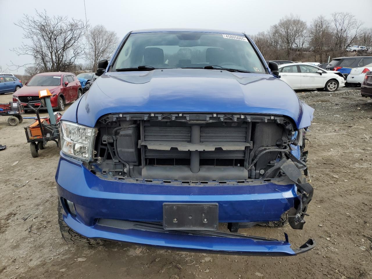 2016 RAM 1500 VIN 1C6RR7FT4GS123359 Copart auction photo, front end / minor dent/scratches damage thumbnail 5