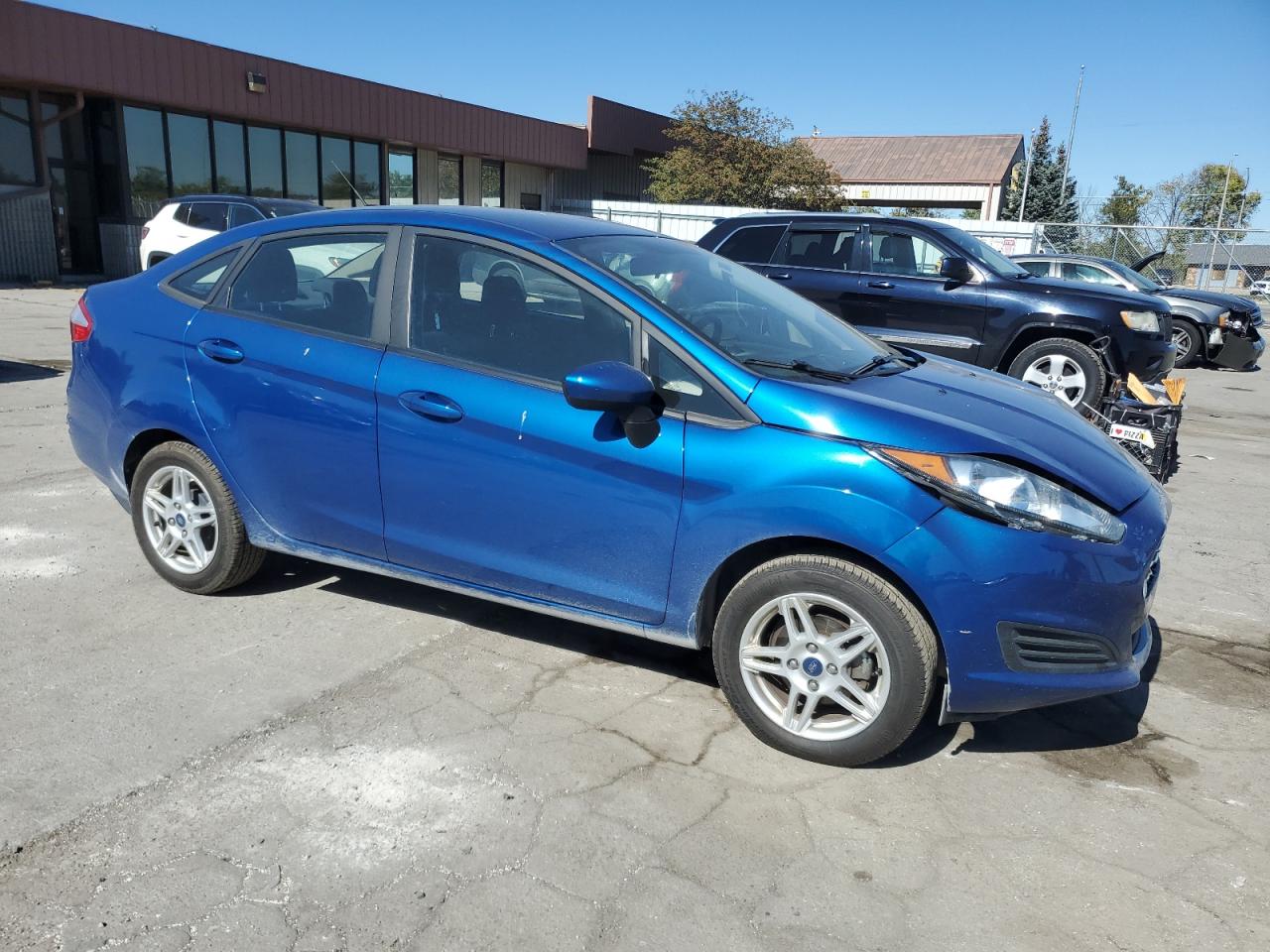 2018 Ford Fiesta VIN 3FADP4BJ0JM138961 Copart auction photo, mechanical / front end damage thumbnail 4