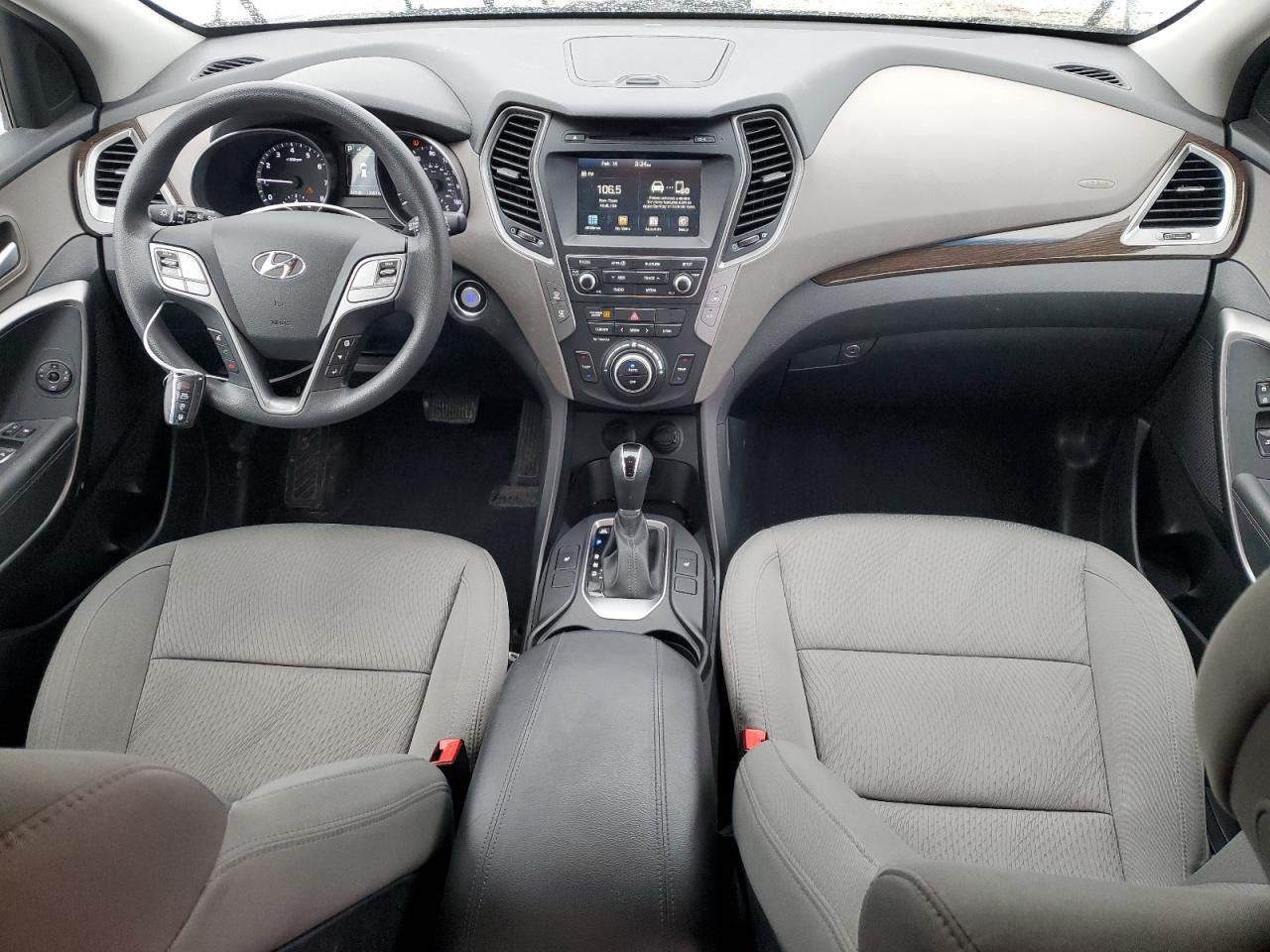 2017 Hyundai Santa Fe VIN 5NMZU3LB7HH052148 Copart auction photo, side damage thumbnail 8