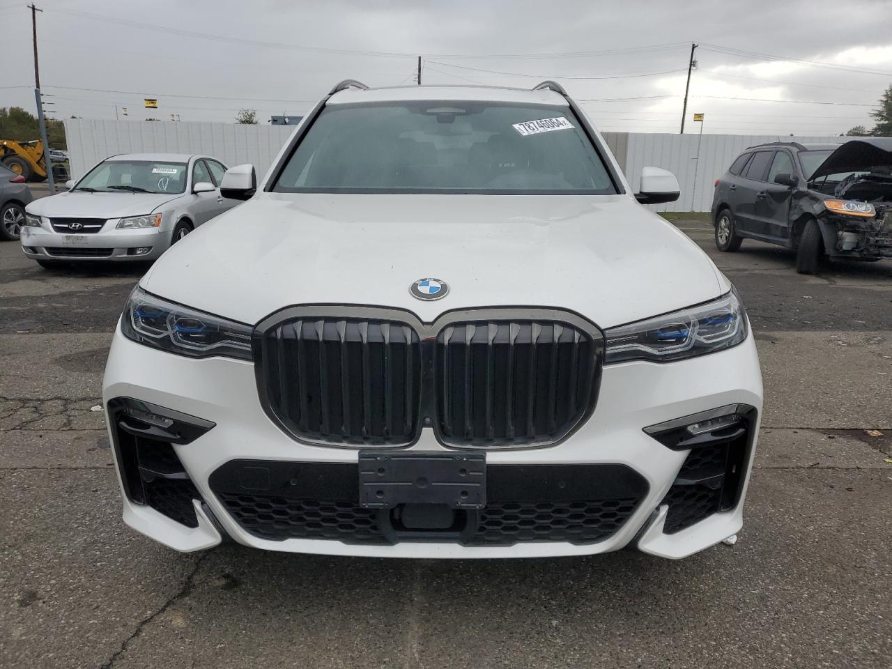 2021 BMW X7 VIN 5UXCX6C01M9E94072 Copart auction photo, side damage thumbnail 5