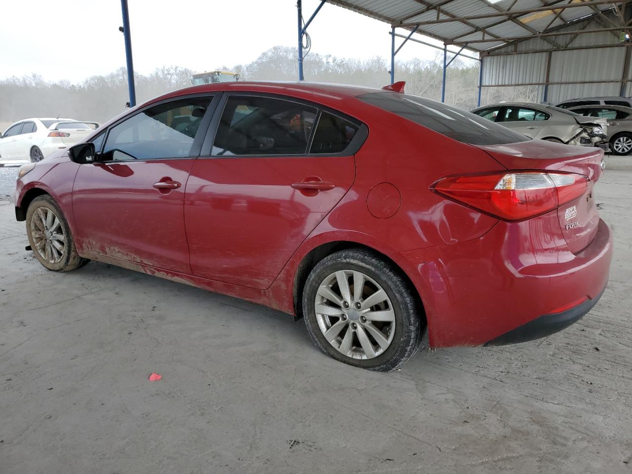 2015 KIA Forte VIN KNAFX4A65F5317846 Copart auction photo, front end damage thumbnail 2