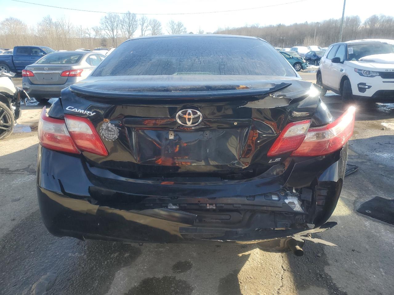2007 Toyota Camry VIN 4T1BE46KX7U176353 Copart auction photo, rear end damage thumbnail 6