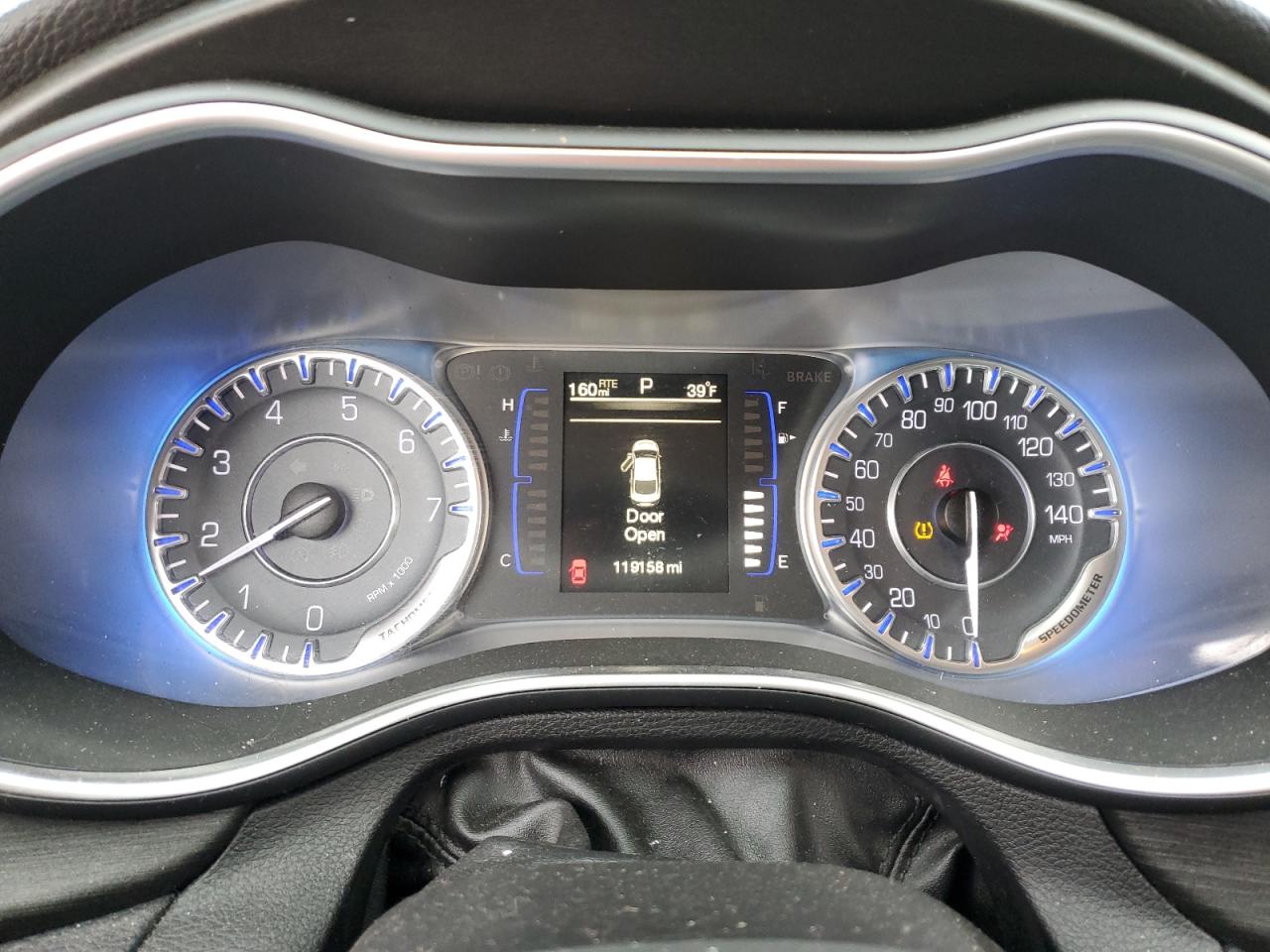 2015 Chrysler 200 VIN 1C3CCCAB2FN541315 Copart auction photo, side / front end damage thumbnail 9