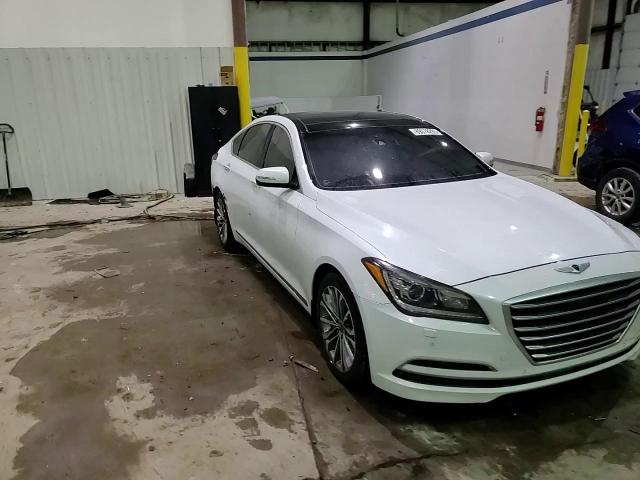 2015 Hyundai Genesis VIN KMHGN4JE5FU097999 Copart auction photo, rear end / side damage thumbnail 13