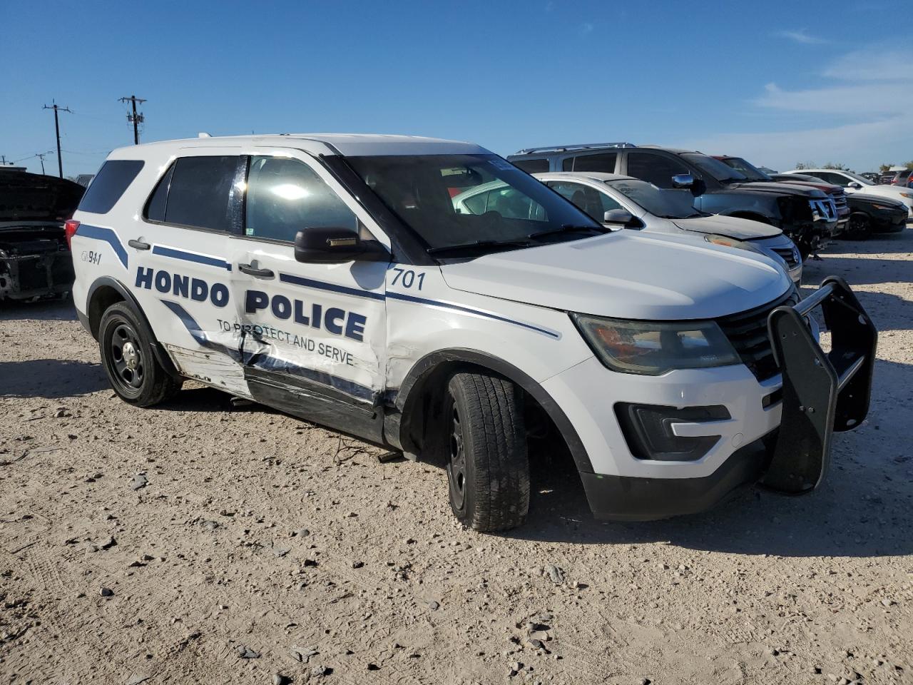 2017 Ford Explorer VIN 1FM5K8AR6HGA94363 Copart auction photo, side damage thumbnail 4