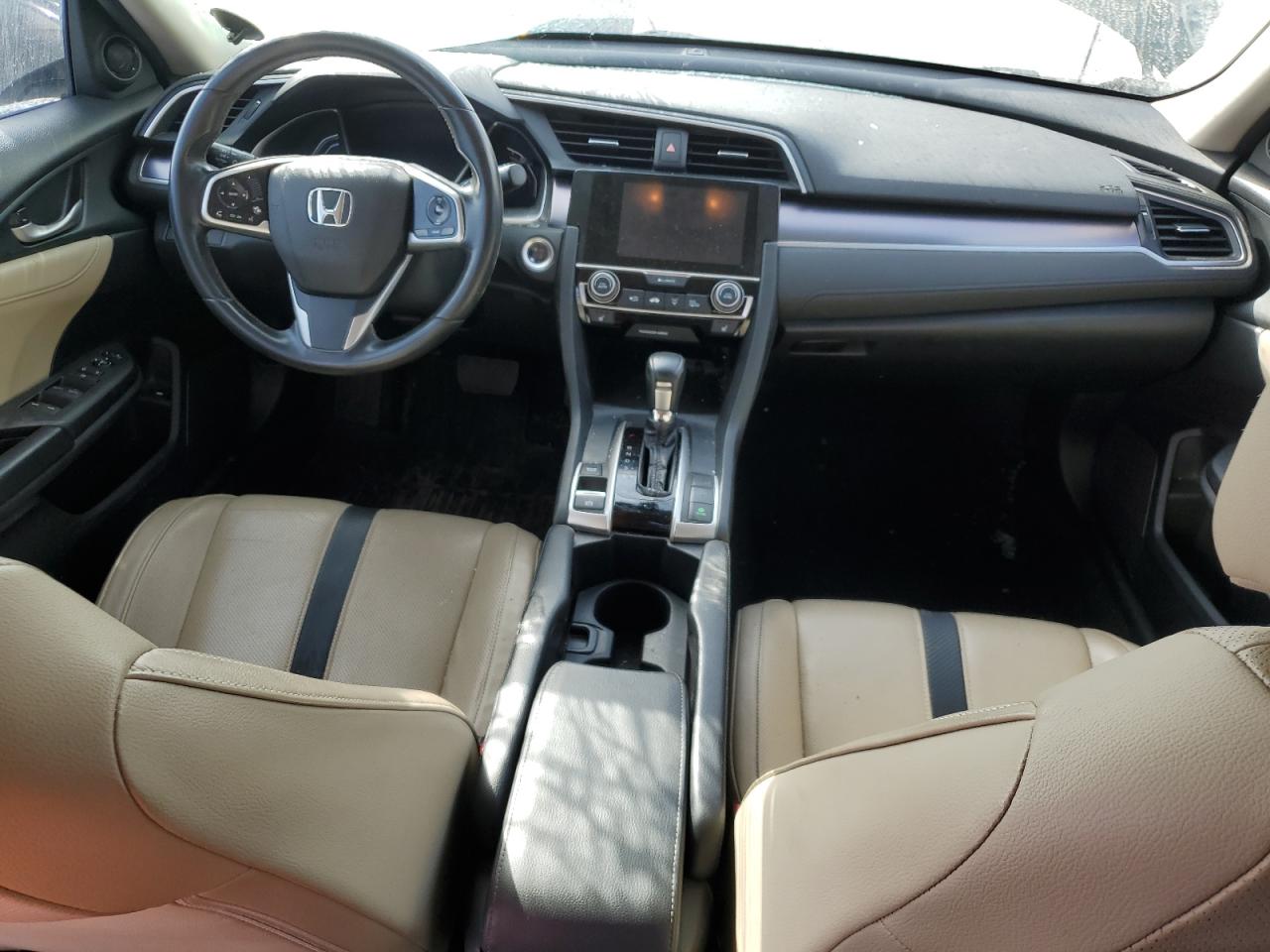 2016 Honda Civic VIN 19XFC1F78GE201593 Copart auction photo, front end / undercarriage damage thumbnail 8