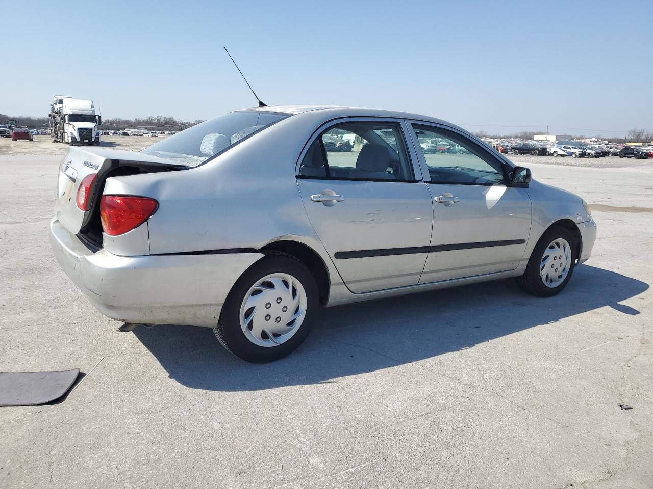 2003 Toyota Corolla VIN 1NXBR32E23Z172158 Copart auction photo, rear end / minor dent/scratches damage thumbnail 3