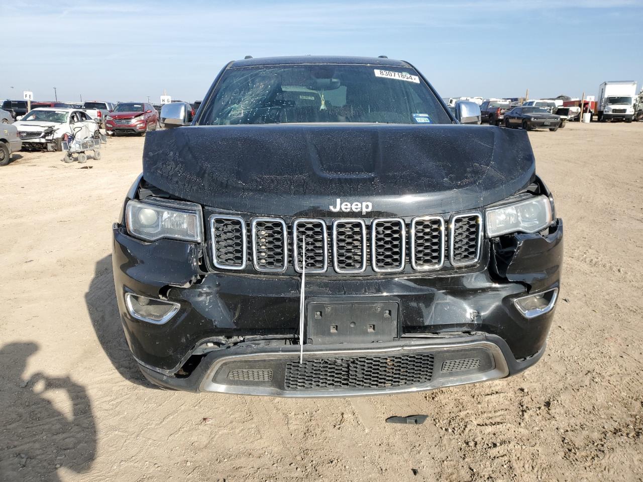 2017 Jeep Grand Cherokee VIN 1C4RJEBG0HC634141 Copart auction photo, front end / normal wear damage thumbnail 5