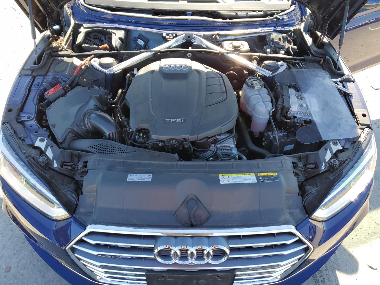 2019 Audi A5 VIN WAUFNDF5XKA067981 Copart auction photo, front end damage thumbnail 11