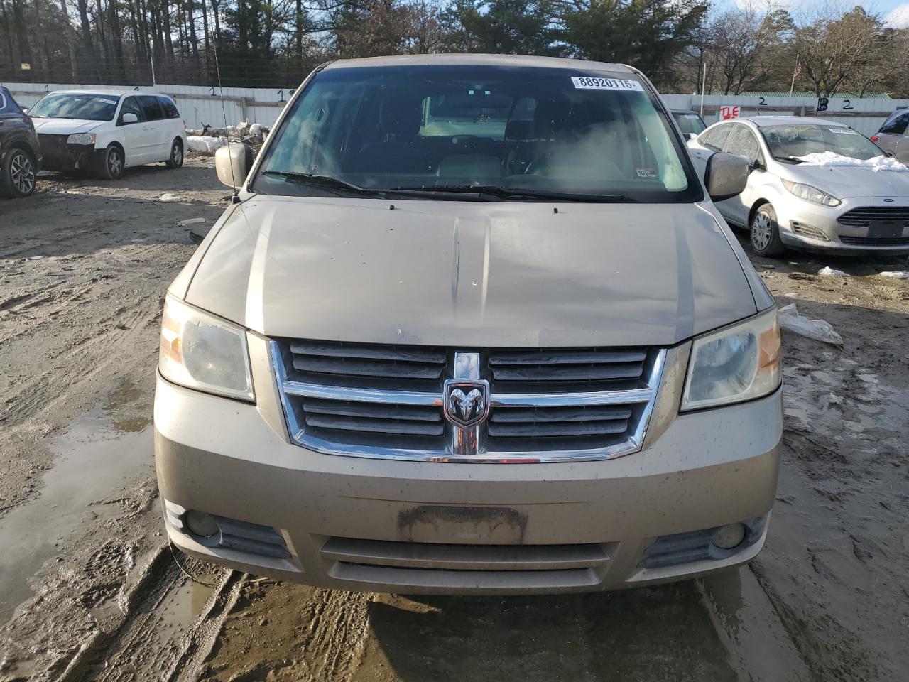 2008 Dodge Caravan VIN 2D8HN54P58R760985 Copart auction photo, side damage thumbnail 5
