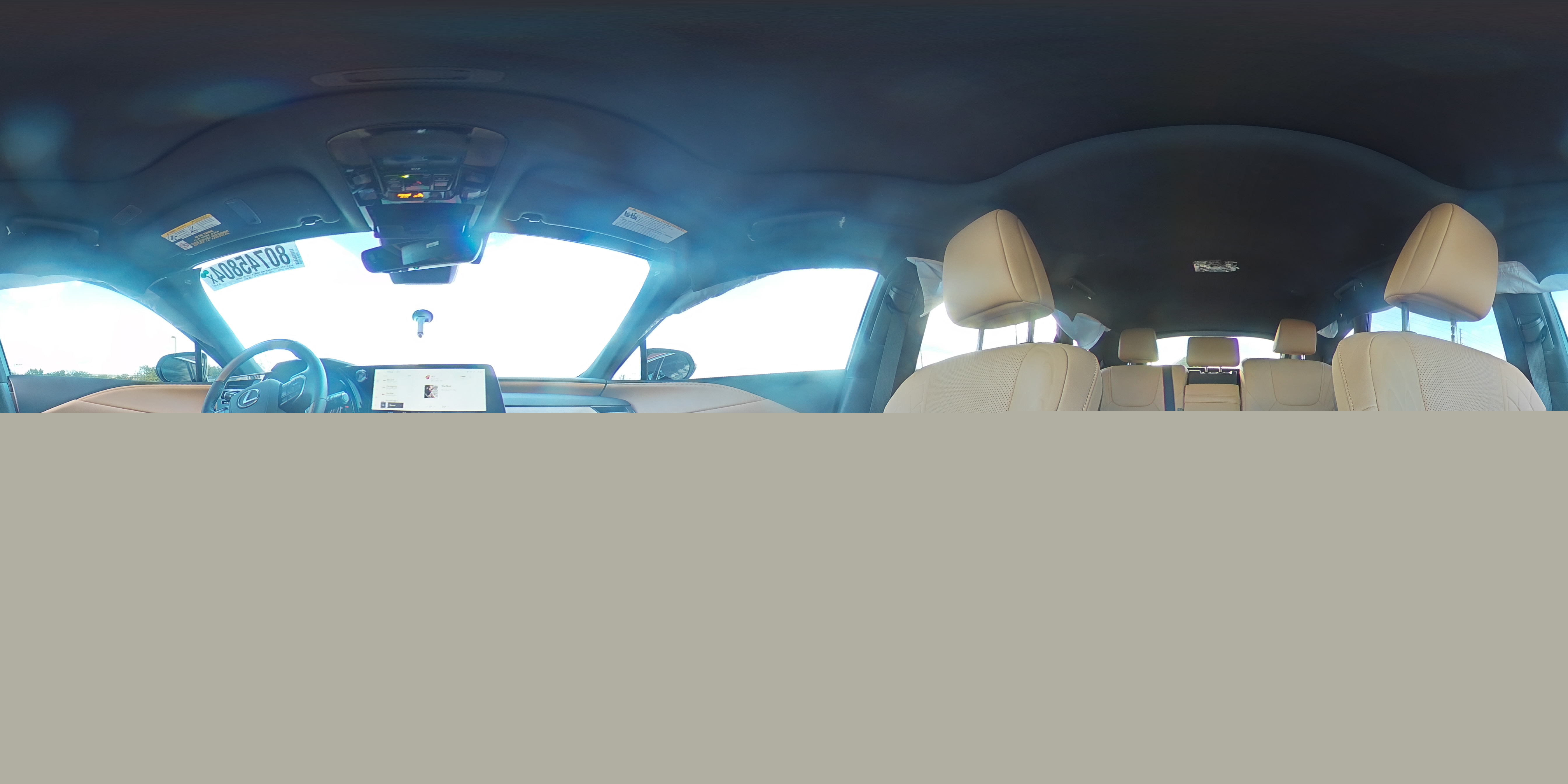 2024 Lexus RX VIN 2T2BAMBAXRC041222 Copart auction photo, side damage thumbnail 14