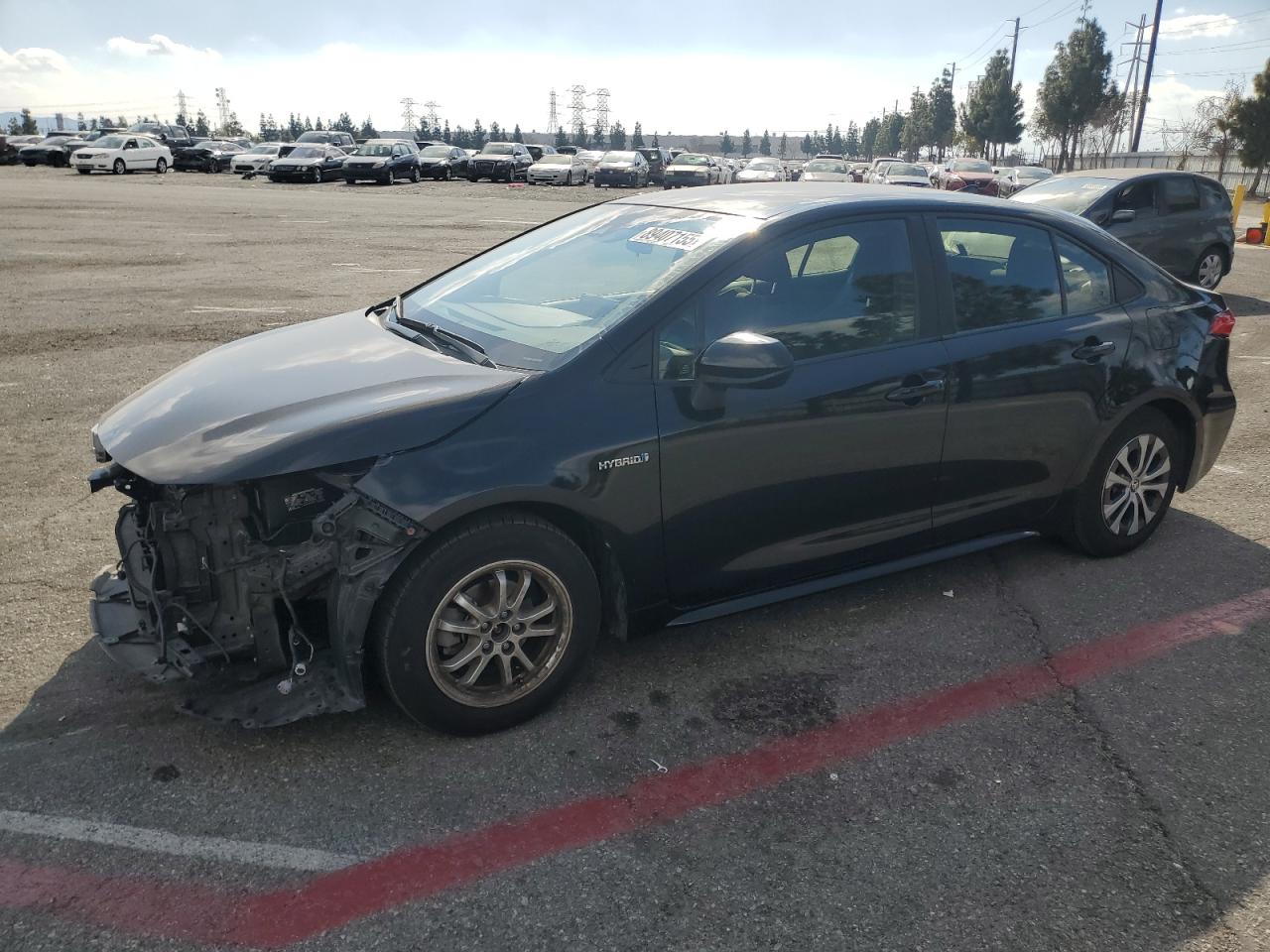 2020 Toyota Corolla VIN JTDEBRBE8LJ026809