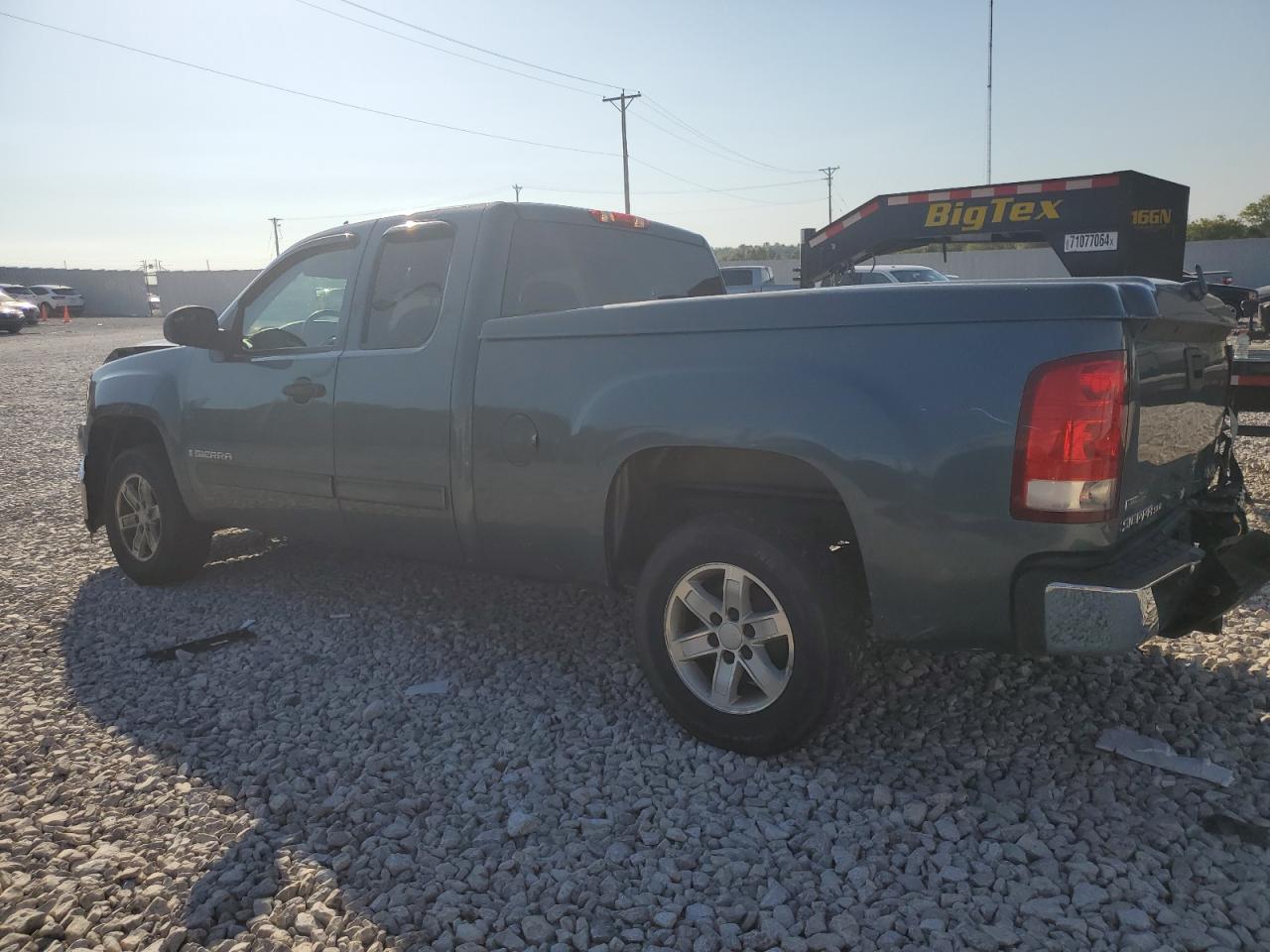 2009 GMC Sierra VIN 1GTEC29039Z134196 Copart auction photo, front end / rear end damage thumbnail 2
