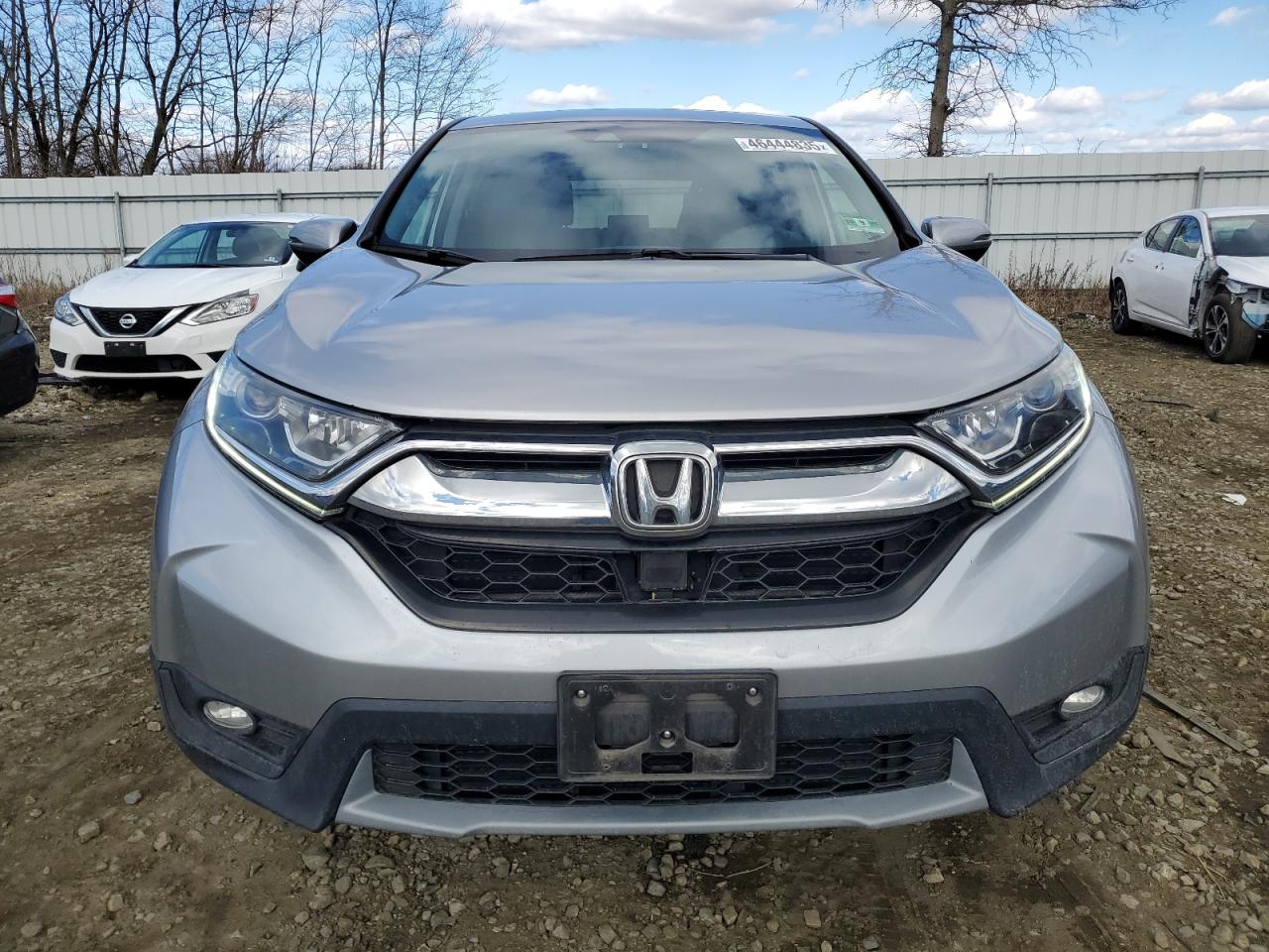 2018 Honda CR-V VIN 2HKRW2H57JH667363 Copart auction photo, rear end damage thumbnail 5