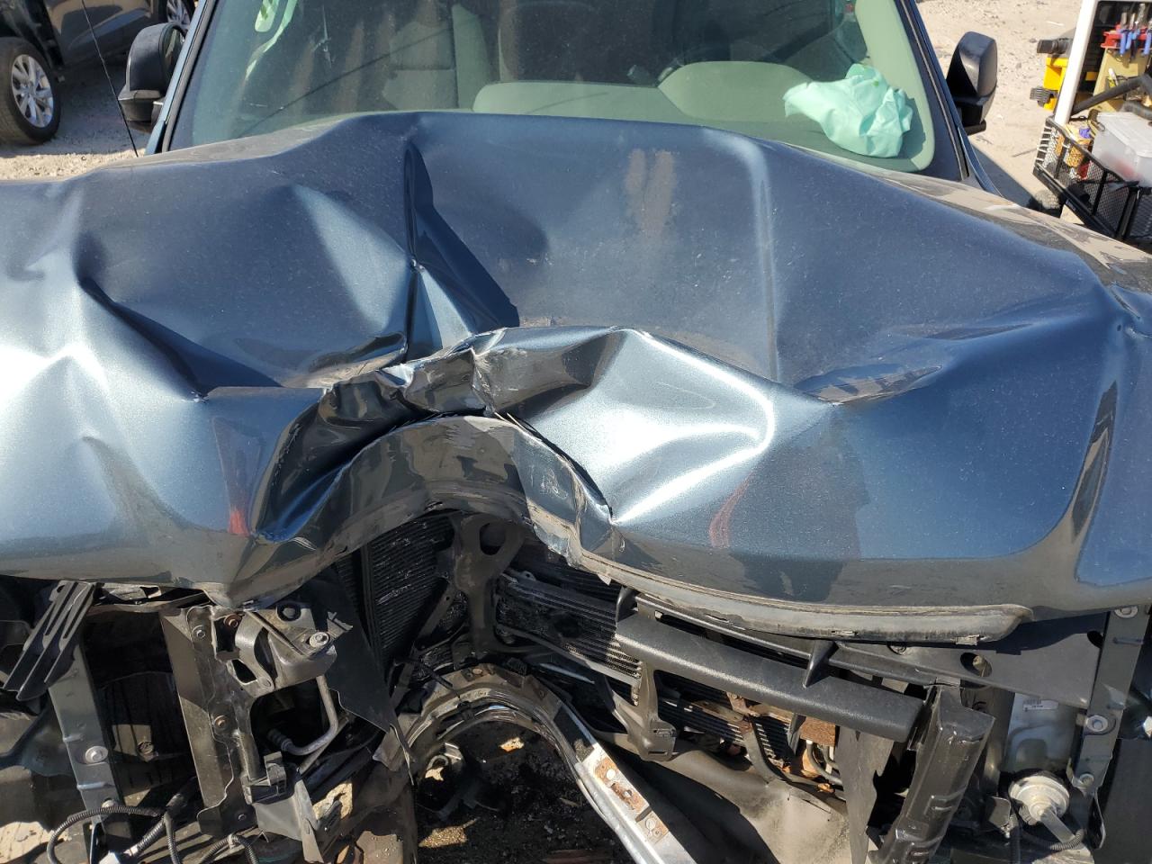2013 GMC Sierra VIN 1GTN2TEA8DZ110511 Copart auction photo, front end / minor dent/scratches damage thumbnail 11