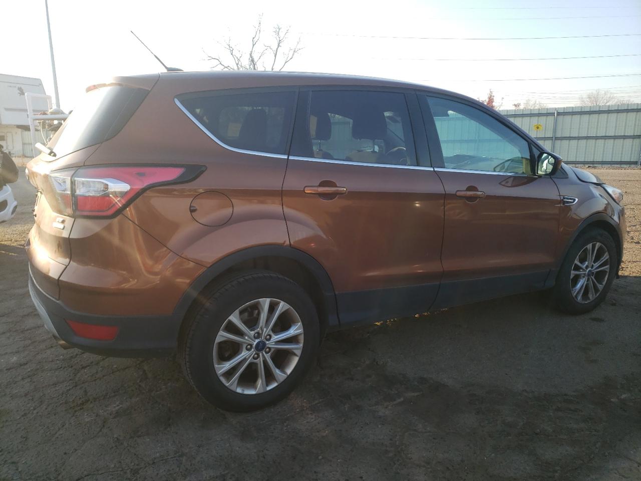 2017 Ford Escape VIN 1FMCU0GD8HUC77733 Copart auction photo, minor dent/scratches damage thumbnail 3