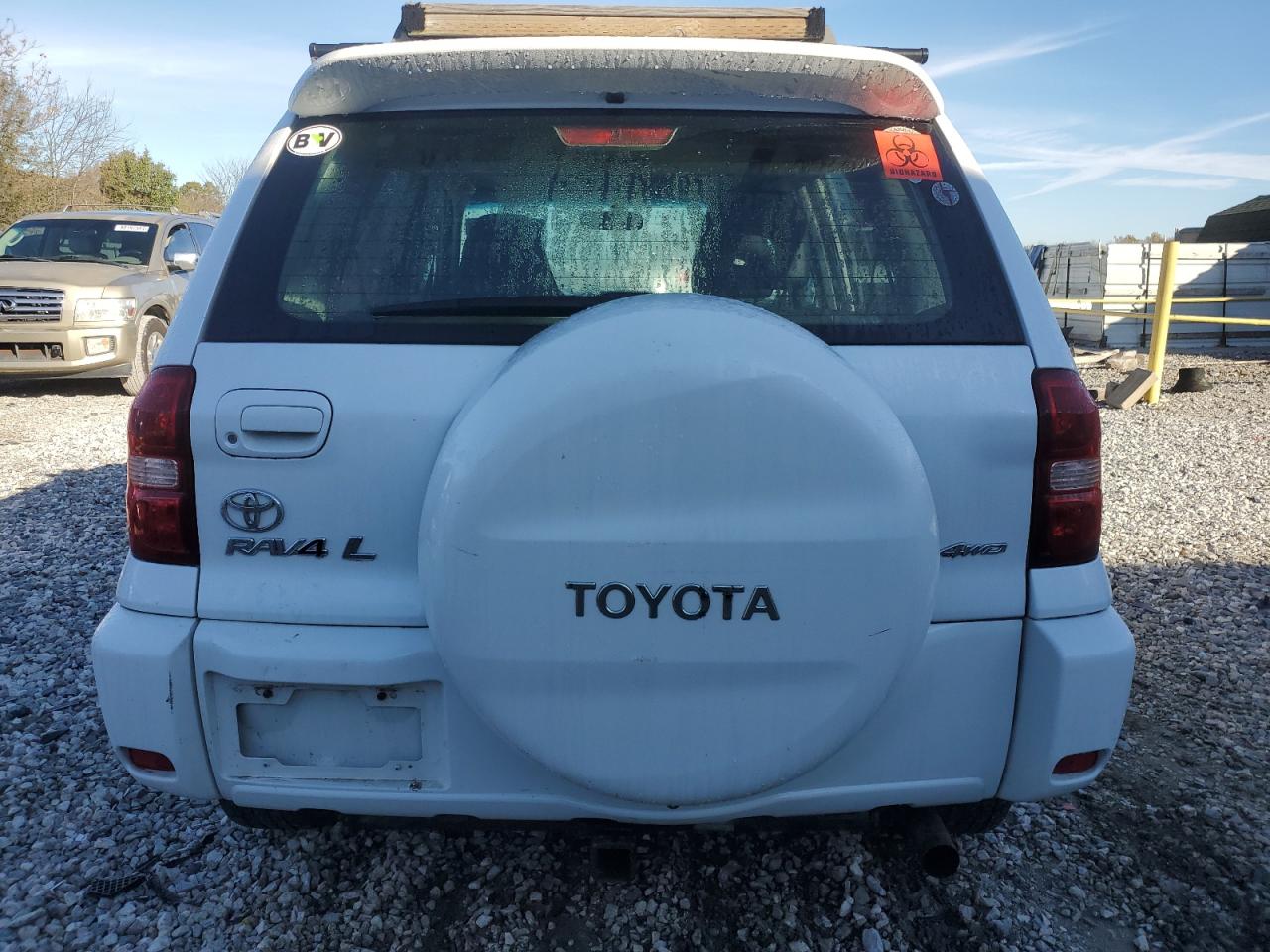 2005 Toyota RAV 4 VIN JTEHD20V650061855 Copart auction photo, minor dent/scratches damage thumbnail 6
