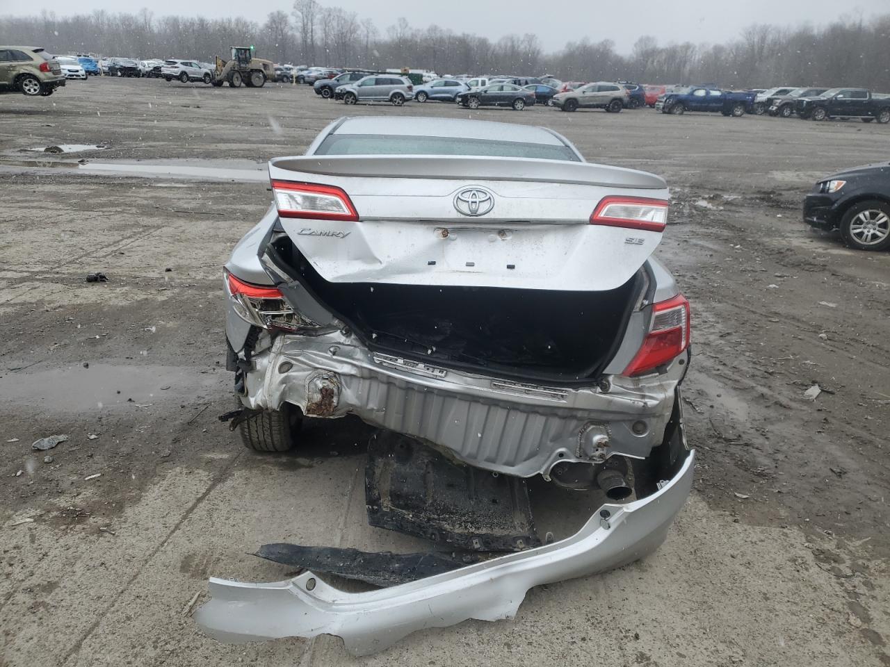 2013 Toyota Camry VIN 4T1BF1FK0DU271107 Copart auction photo, rear end damage thumbnail 6