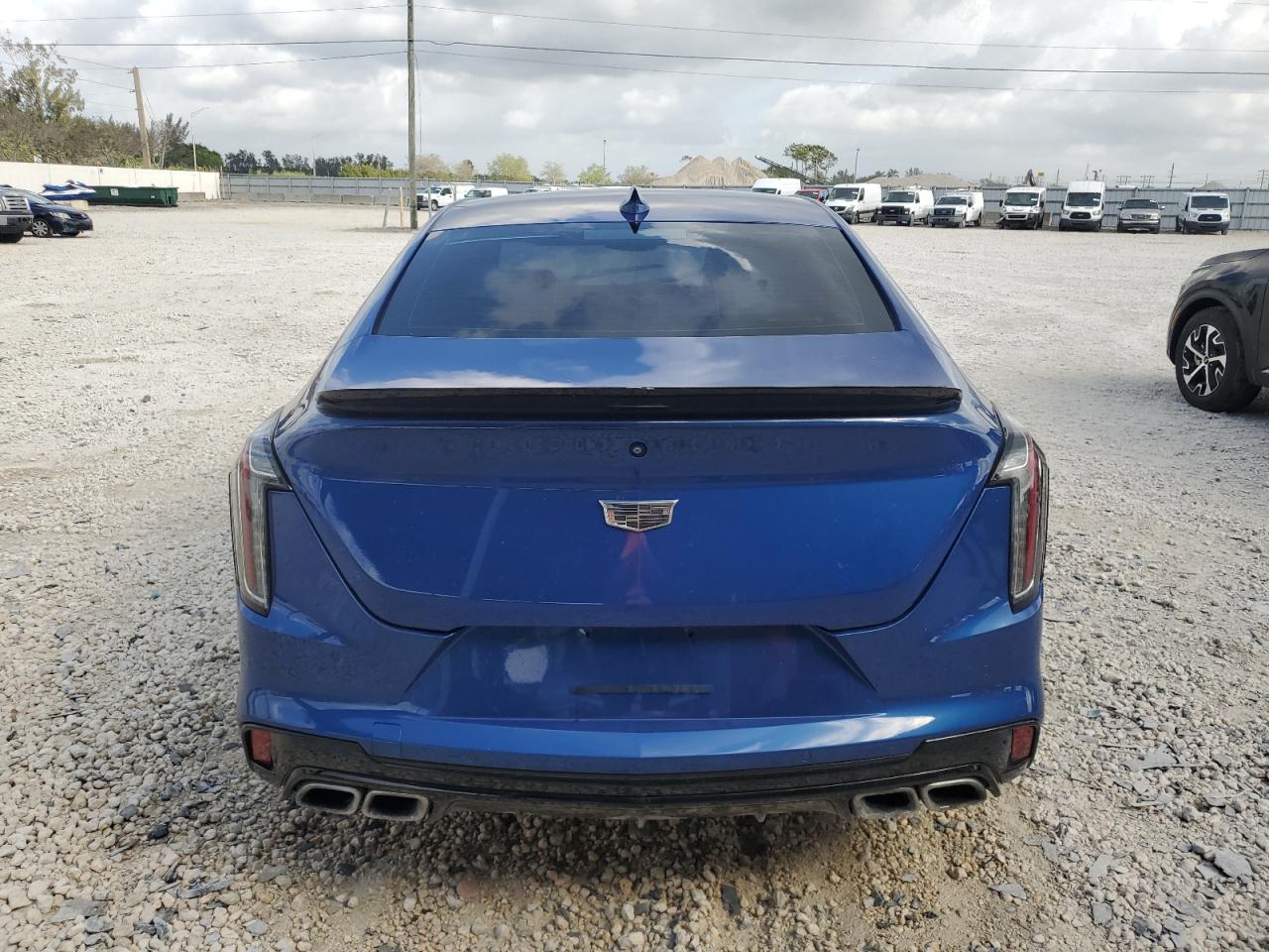 2021 Cadillac CT4 VIN 1G6DH5RL1M0144492 Copart auction photo, water/flood / minor dent/scratches damage thumbnail 6