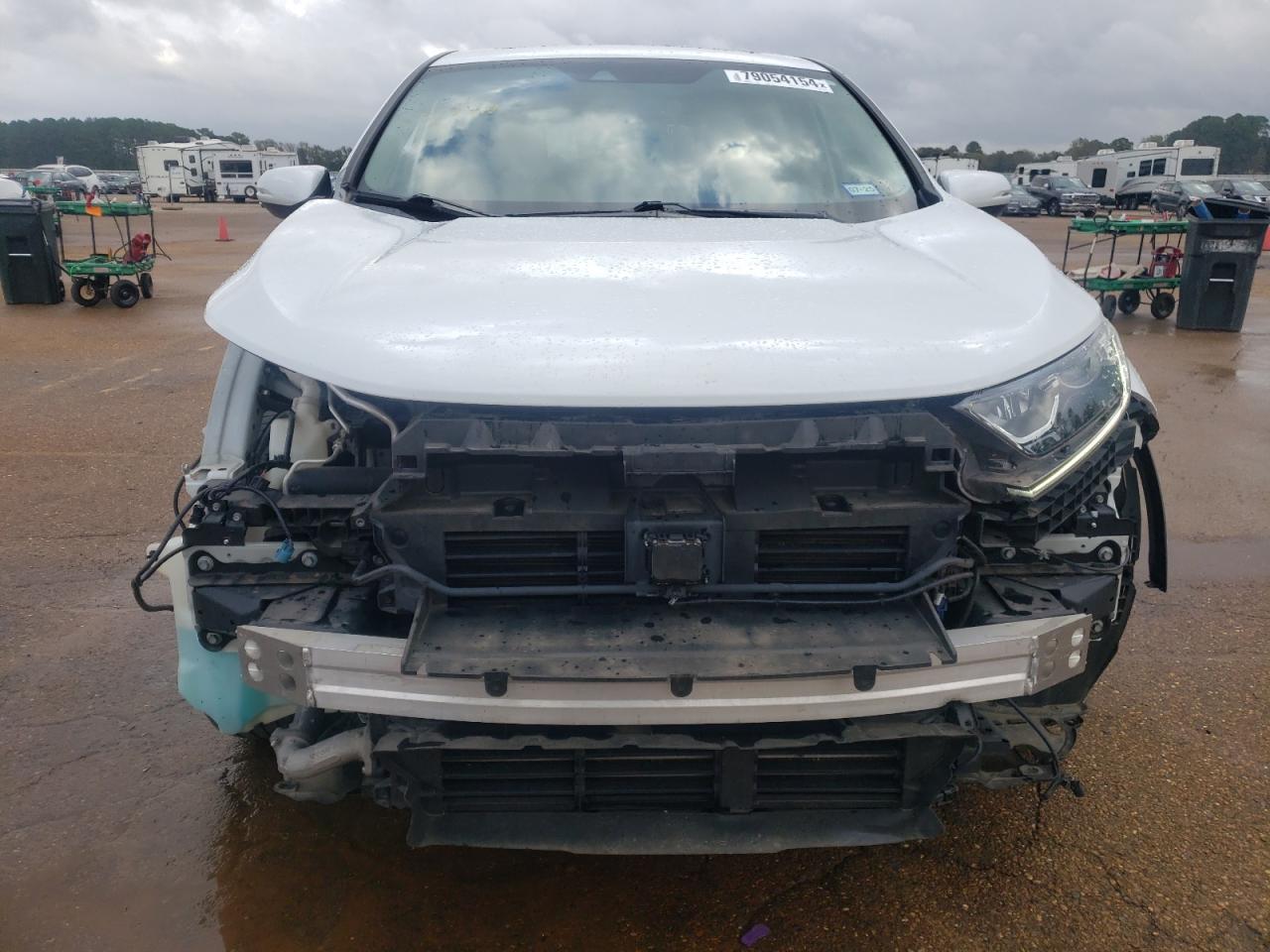 2021 Honda CR-V VIN 7FARW1H87ME011823 Copart auction photo, front end / side damage thumbnail 5