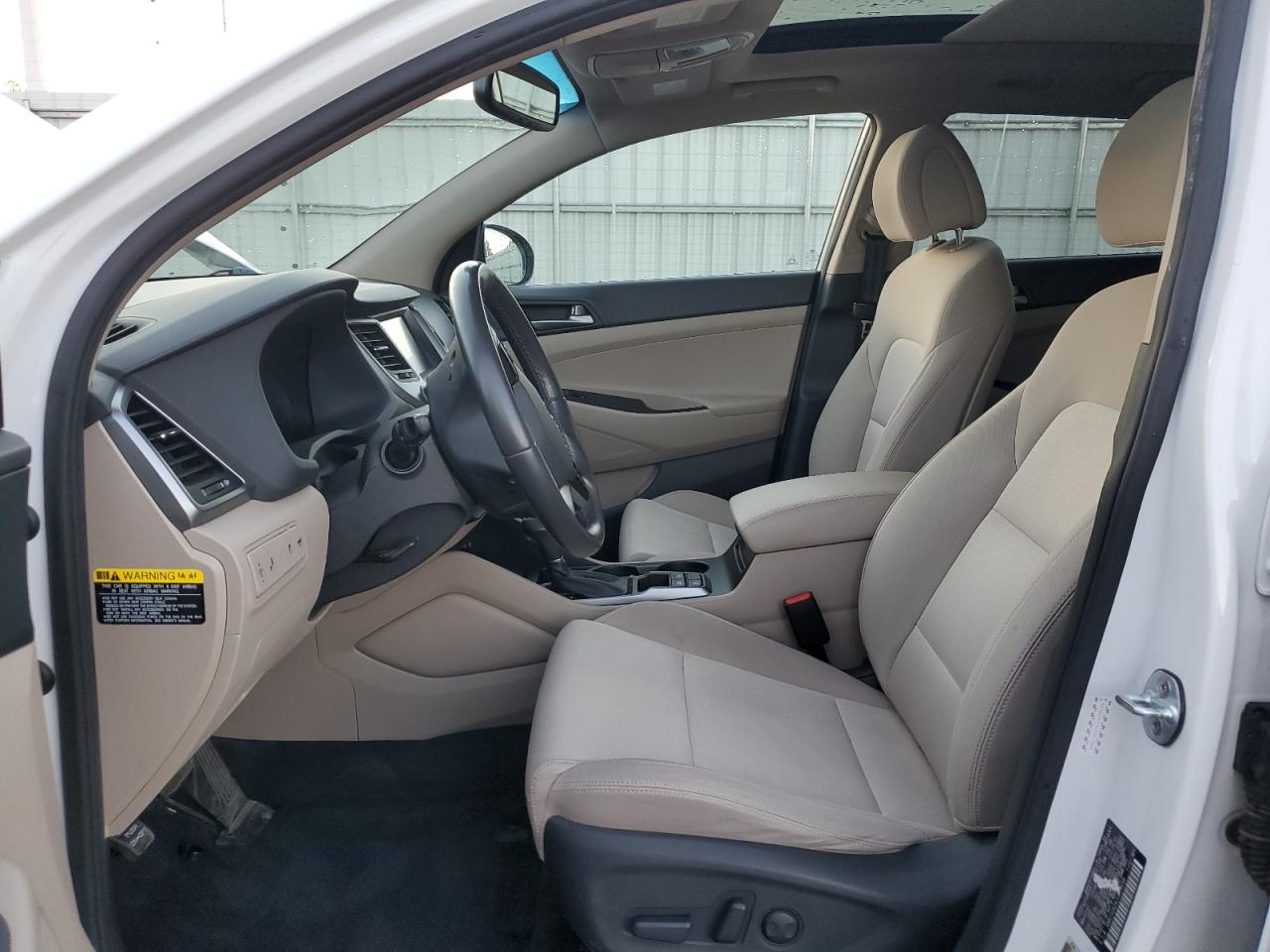2018 Hyundai Tucson VIN KM8J33A24JU639498 Copart auction photo, rear end damage thumbnail 7