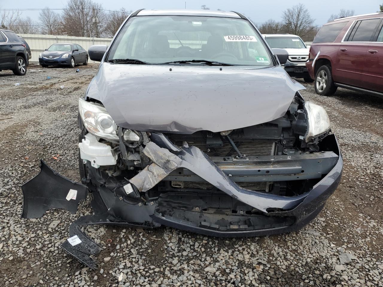 2009 Mazda 5 VIN JM1CR29L990341258 Copart auction photo, front end damage thumbnail 5